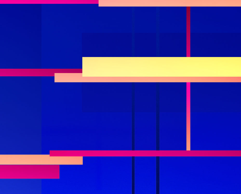 Cosmosis Collage 427.4A7 - Composition no 2C4 Blue - Anne Katrine Senstad - Abstract Photography - Ideelart