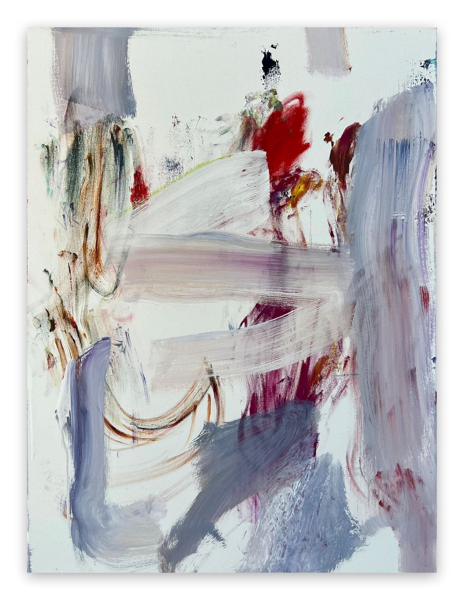 Poppy - Tommaso Fattovich - Abstract Painting - Ideelart