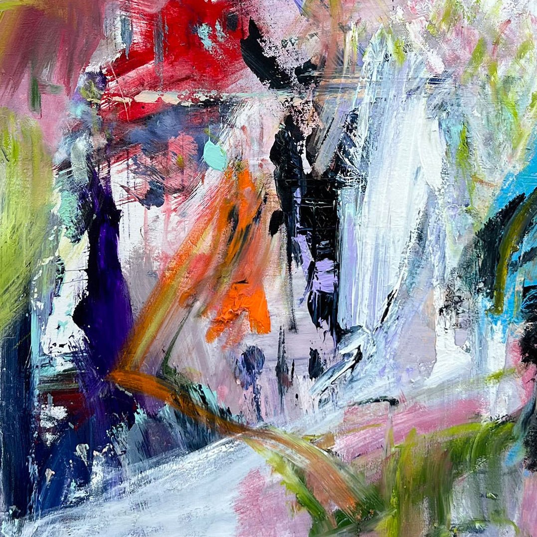 Boogie Woogie - Tommaso Fattovich - Abstract Painting - Ideelart
