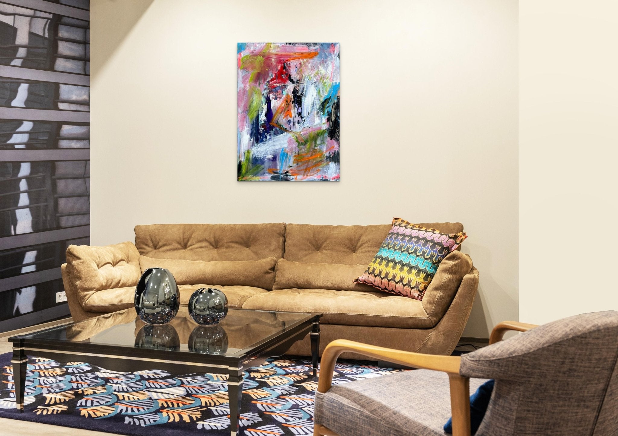 Boogie Woogie - Tommaso Fattovich - Abstract Painting - Ideelart