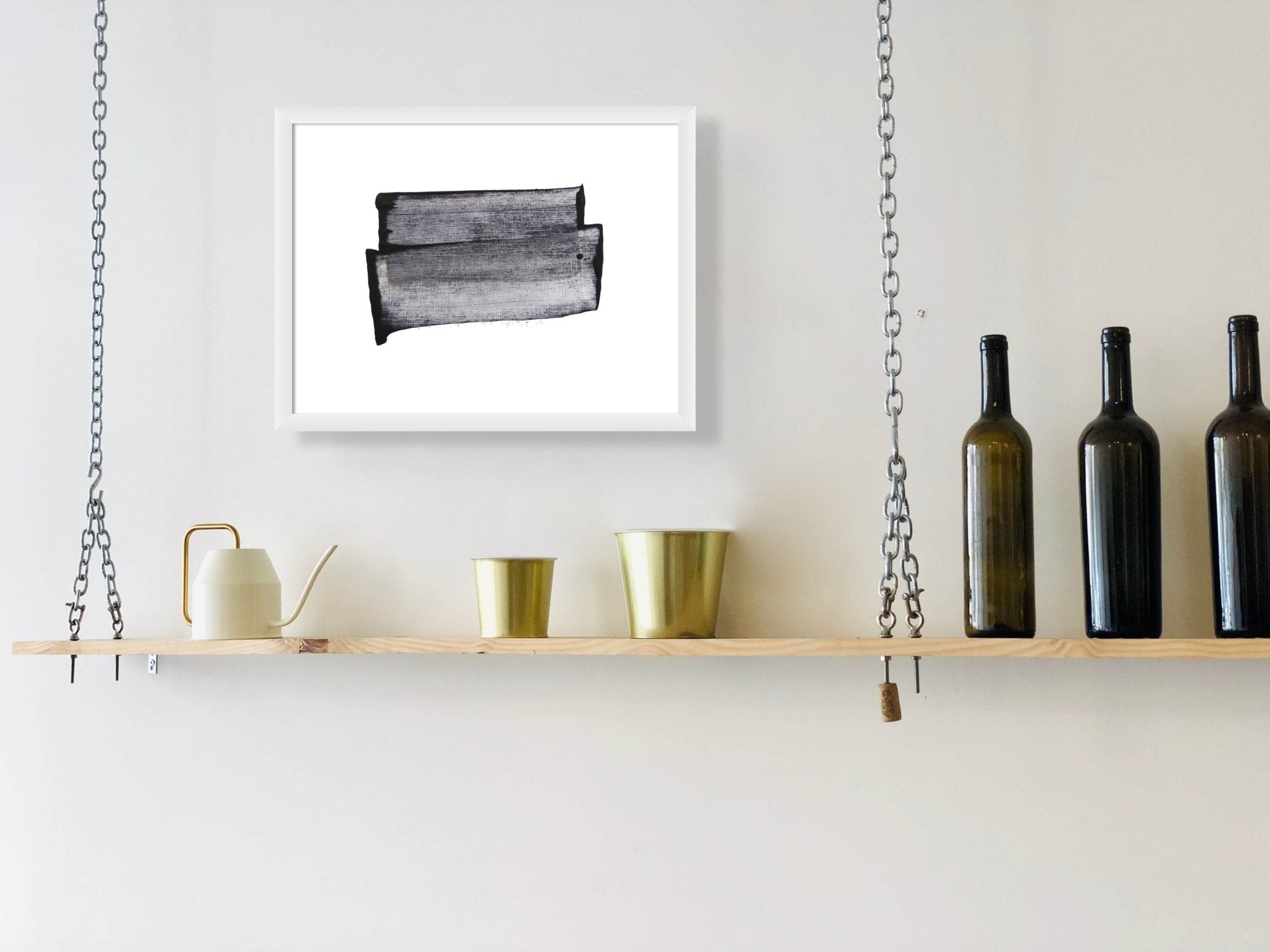 Winter Light 14 - Emma Godebska - Abstract Painting - Ideelart