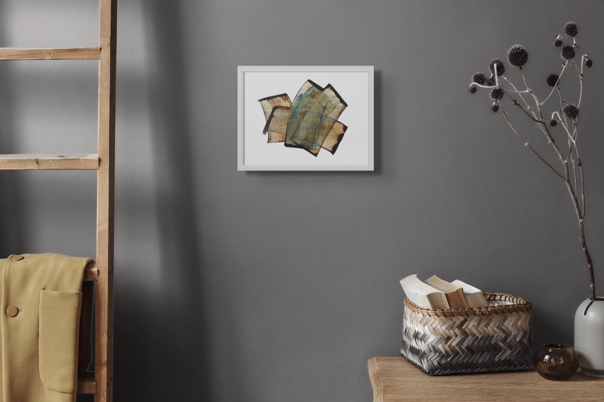 In Between 05 - Emma Godebska - Abstract Painting - Ideelart