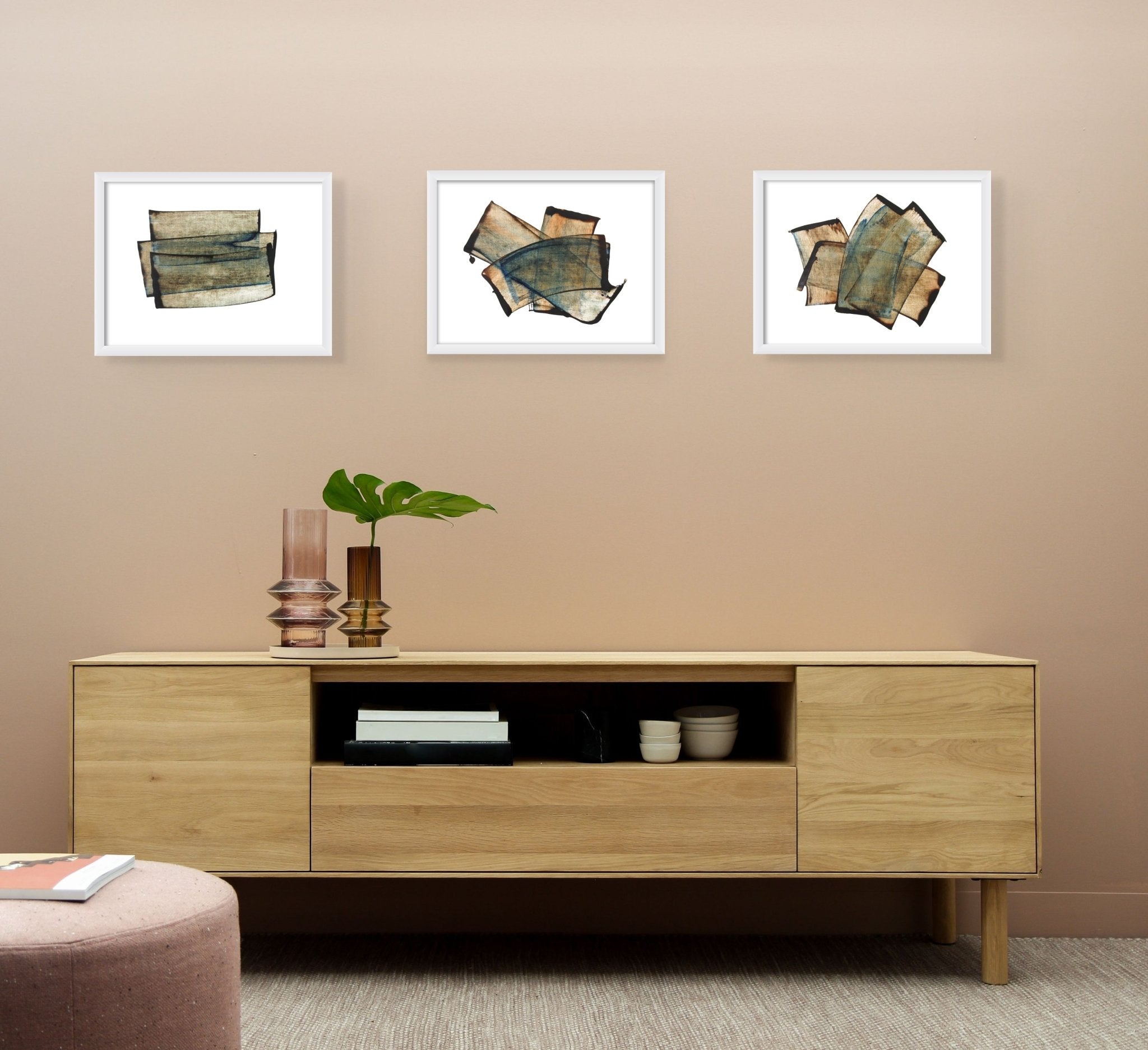 In Between 05 - Emma Godebska - Abstract Painting - Ideelart