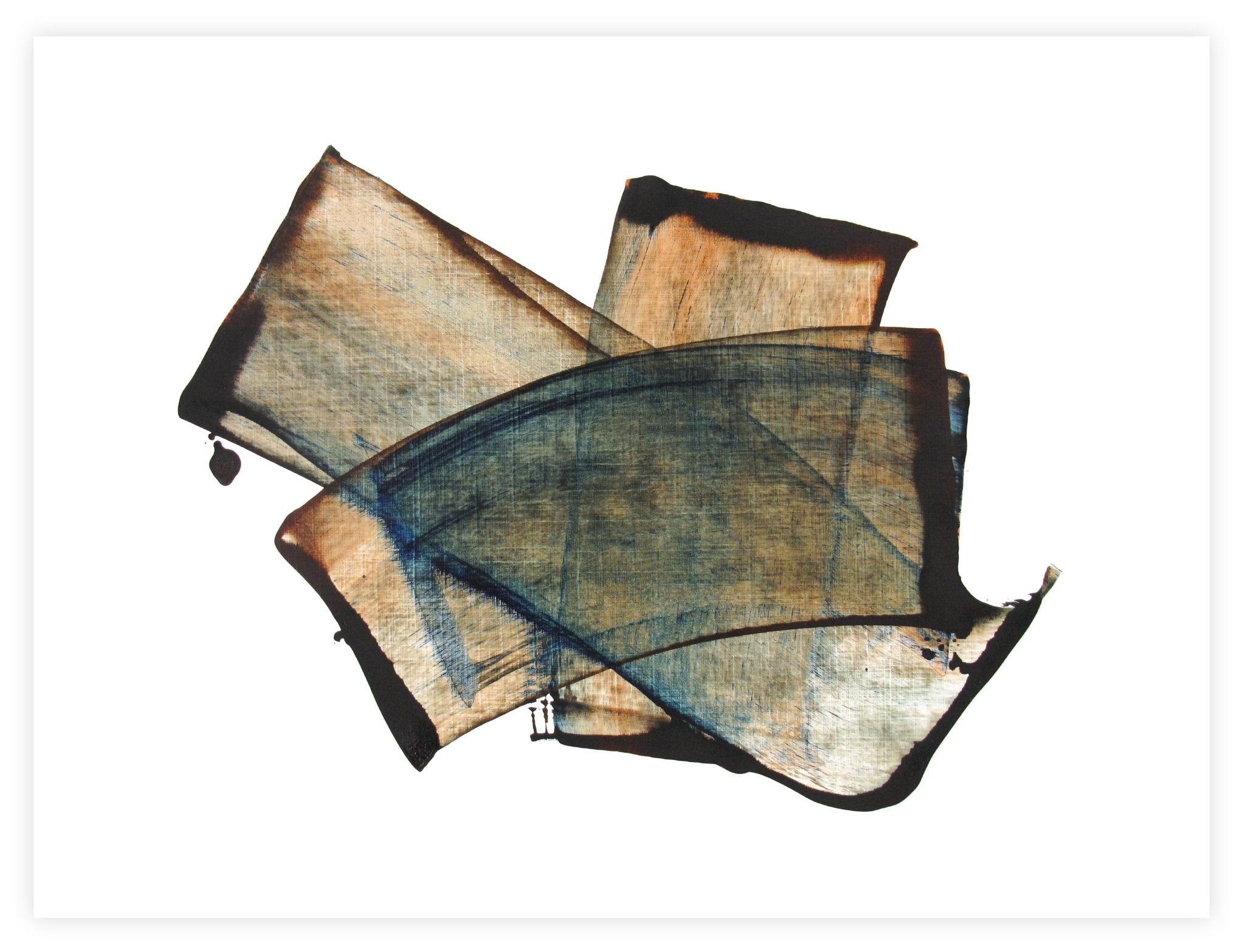 In Between 06 - Emma Godebska - Abstract Painting - Ideelart