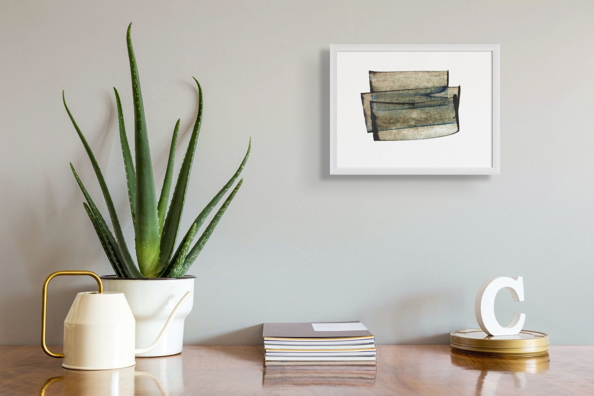 In Between 12 - Emma Godebska - Abstract Painting - Ideelart