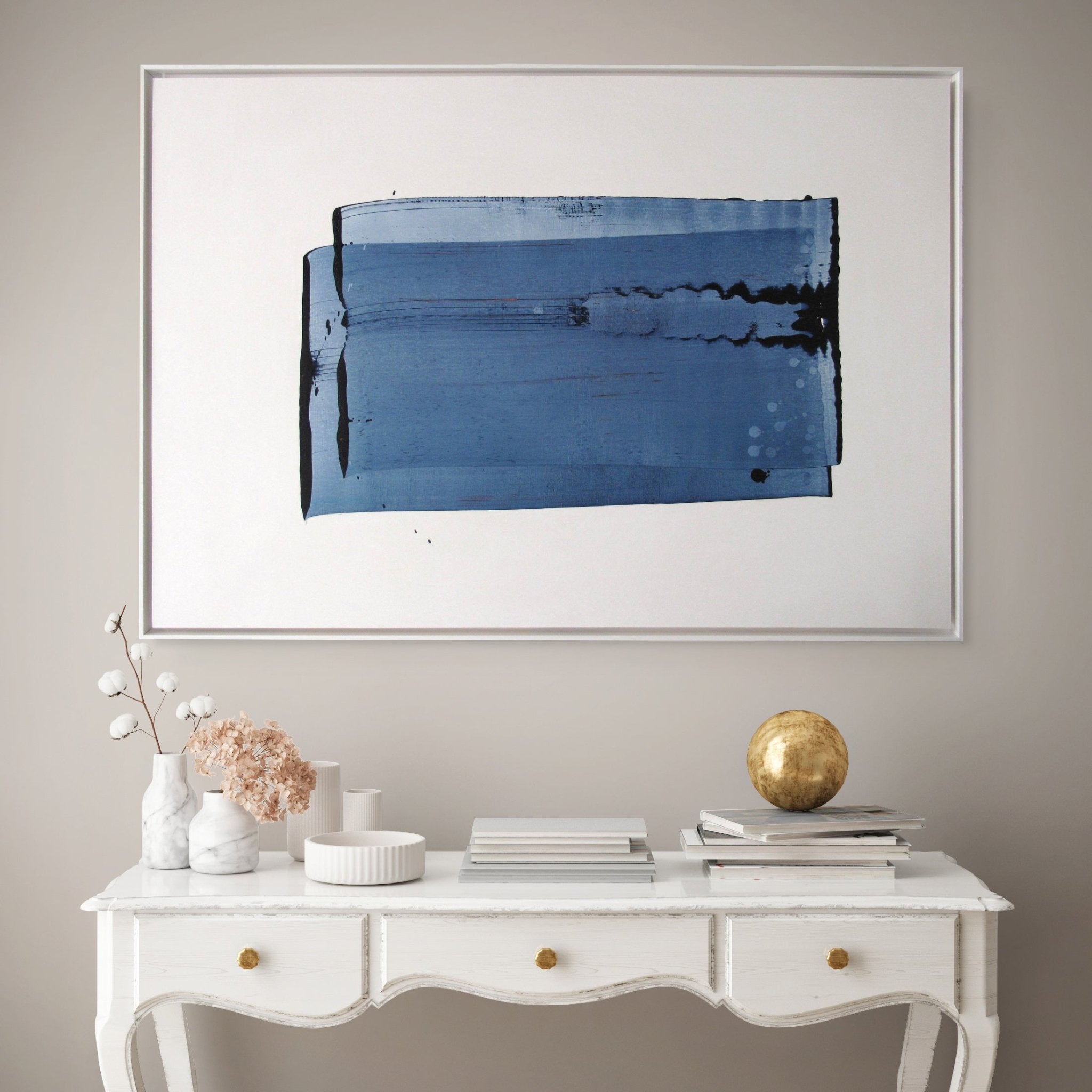 Night 02 - Emma Godebska - Abstract Painting - Ideelart