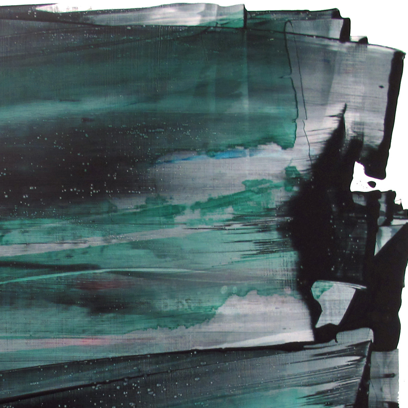 Land - Emma Godebska - Abstract Painting - Ideelart