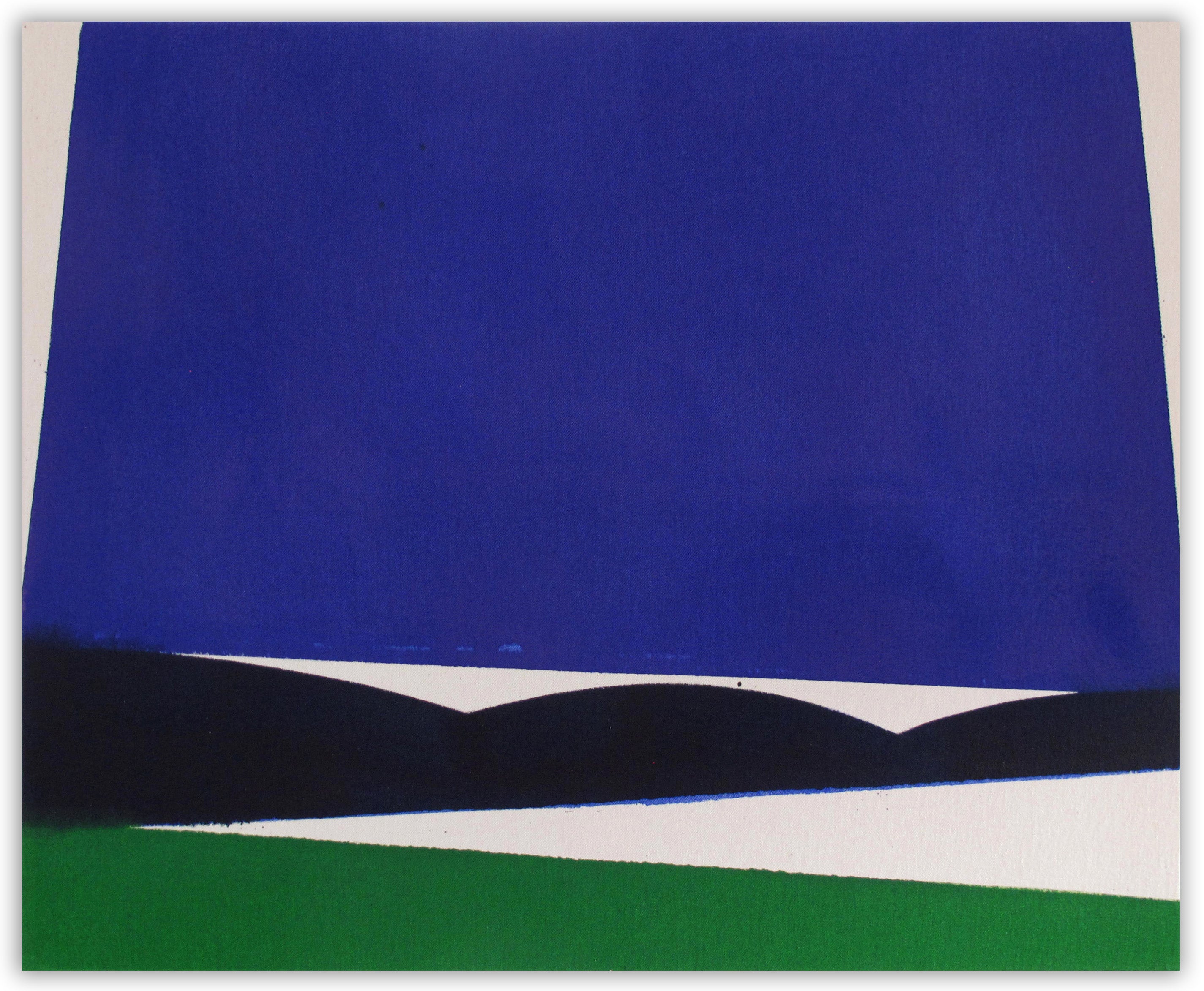 Ondulation Bleu