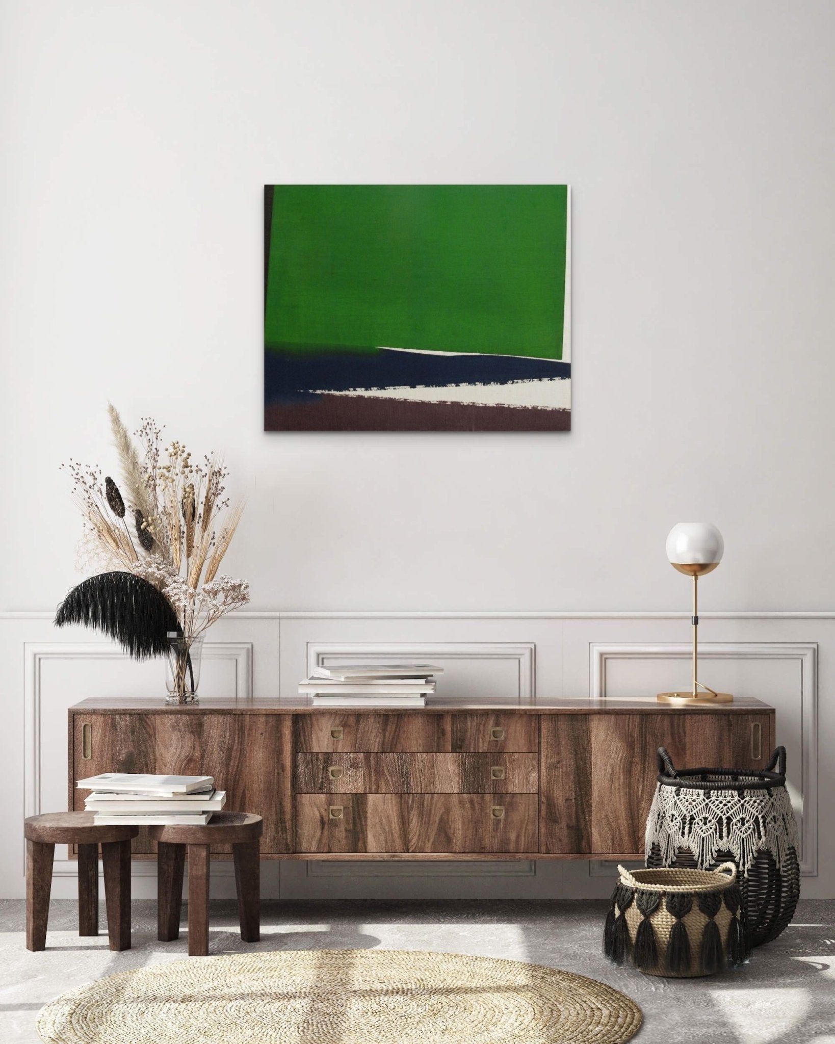 Dans Ce Sens 02 - Guillaume Moschini - Abstract Painting - Ideelart