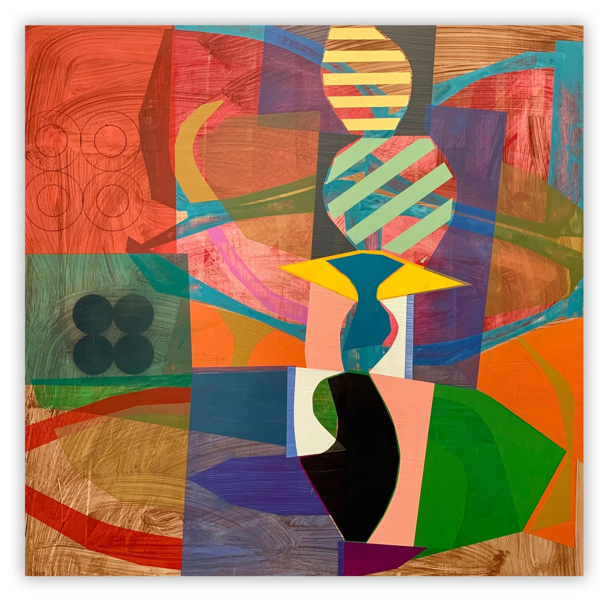 Improv (Dervish) - Michael Barringer - Abstract Painting - Ideelart