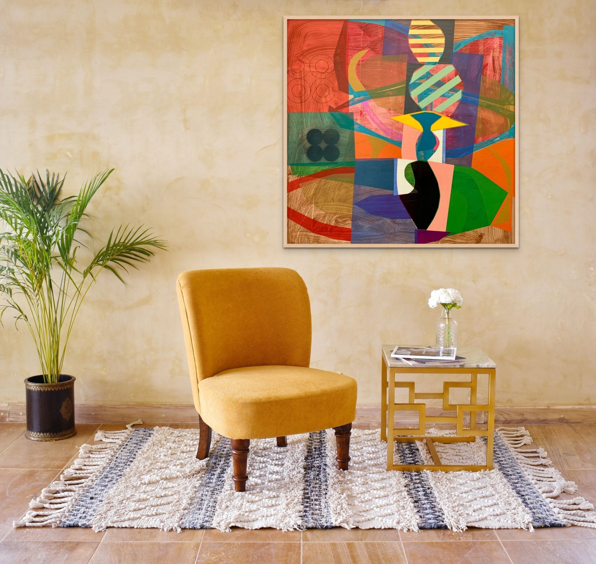 Improv (Dervish) - Michael Barringer - Abstract Painting - Ideelart