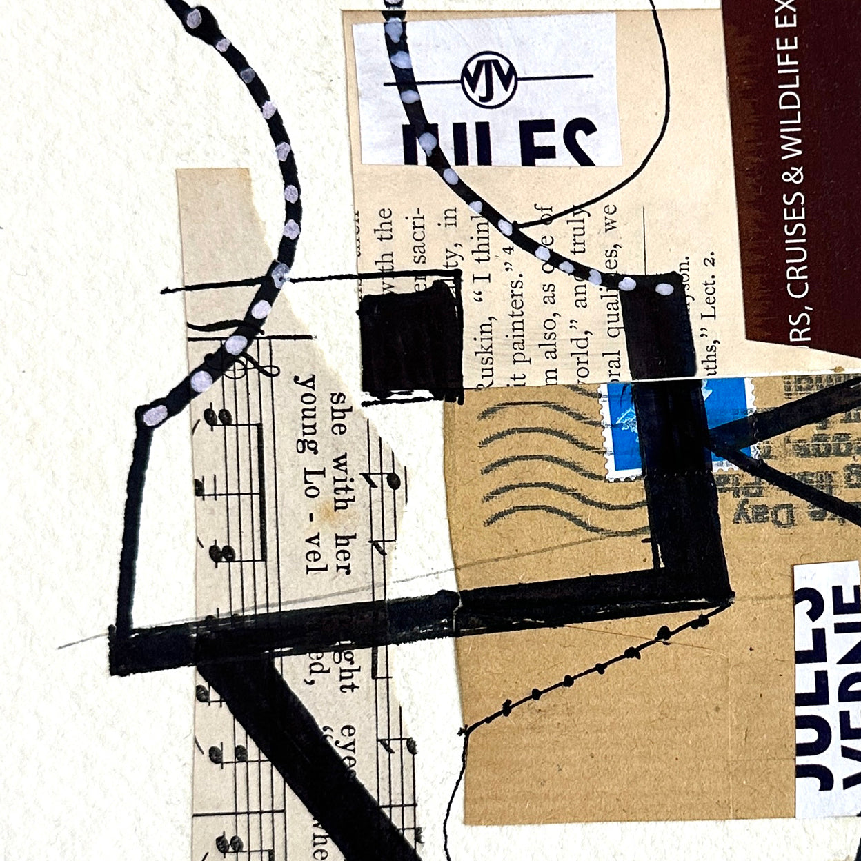 Piano bar No.26 - Jeremy Annear - Abstract Painting - Ideelart