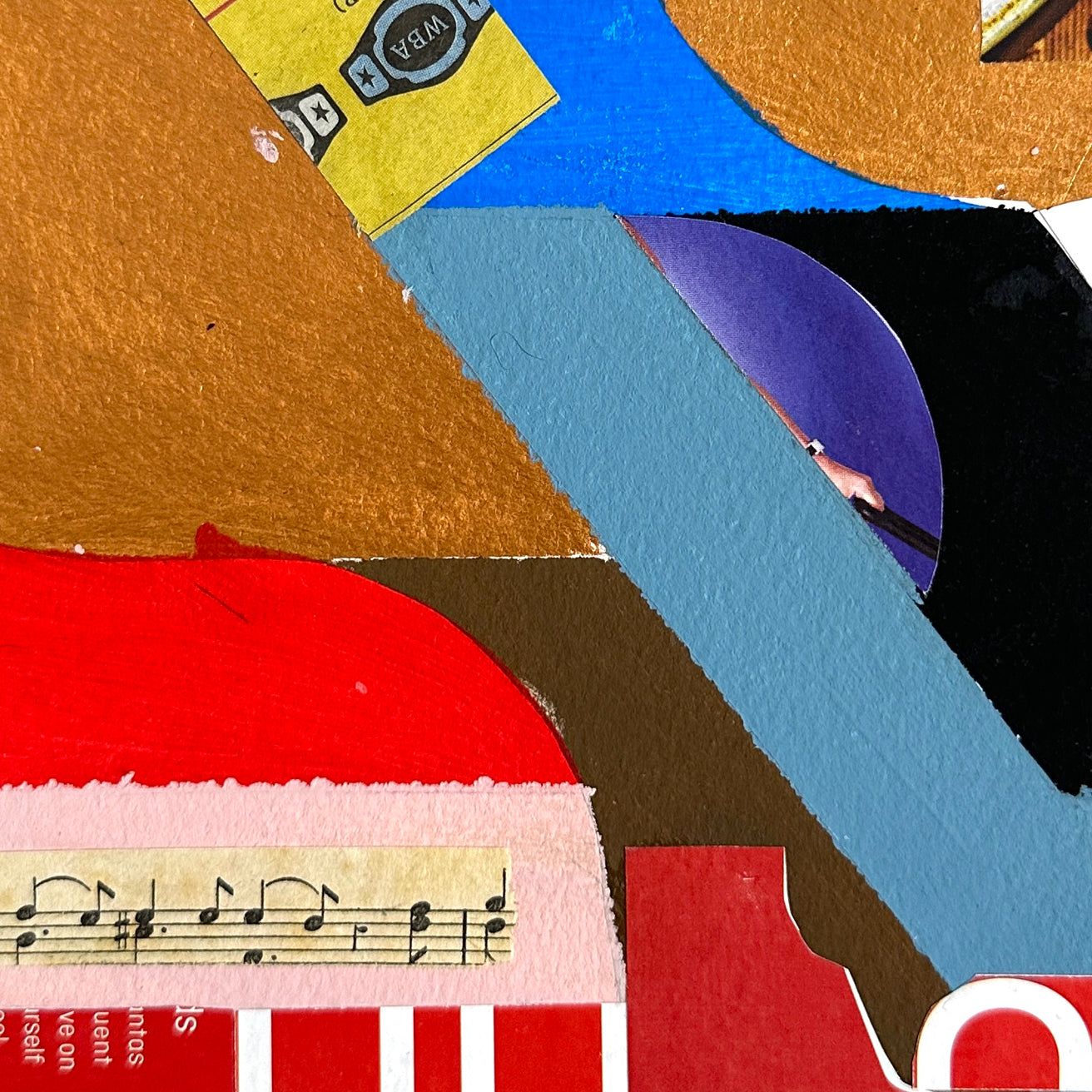 Blue Courier No.38 - Jeremy Annear - Abstract Painting - Ideelart