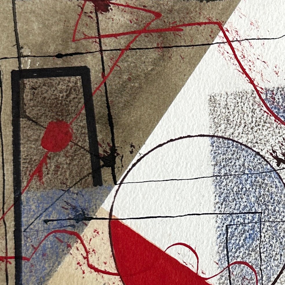 Metrographic II No.8 - Jeremy Annear - Abstract Painting - Ideelart