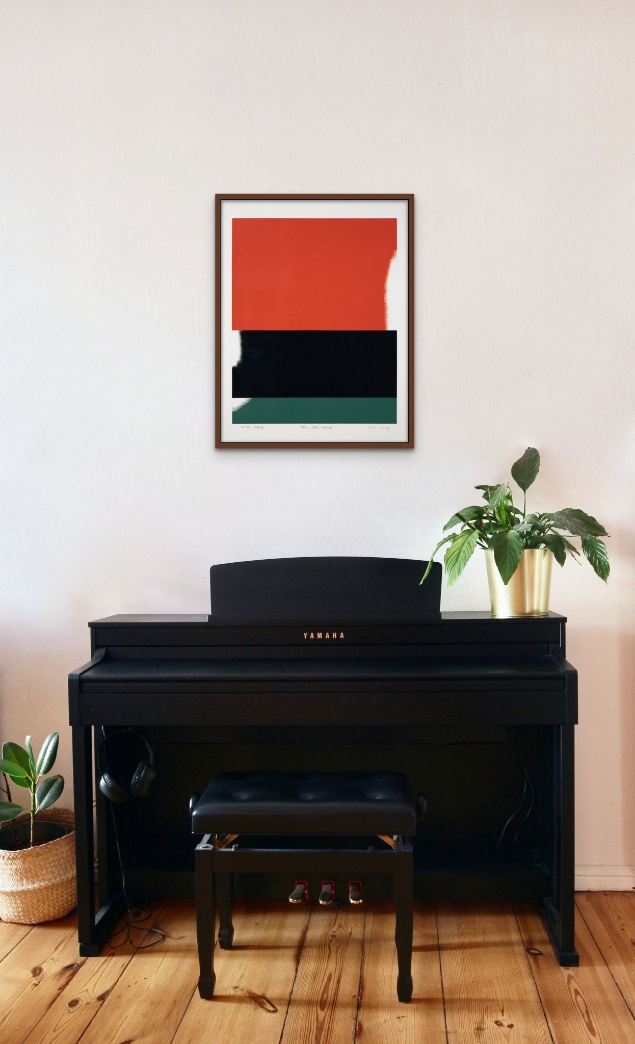 Drawing For 3 Horizontal Configurations 6 - Kyong Lee - Abstract Painting - Ideelart