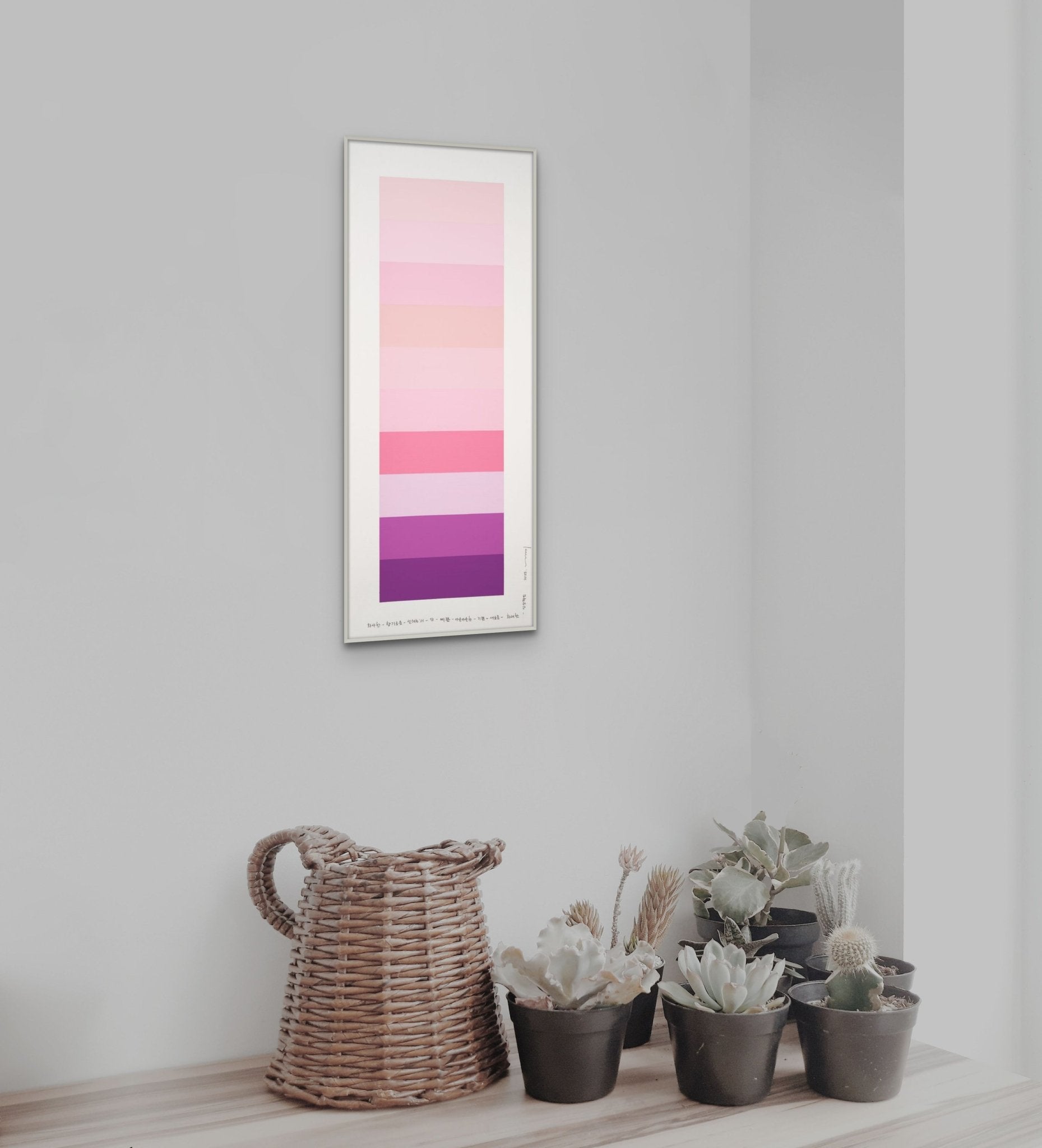 Emotional Color Chart 153 - Kyong Lee - Abstract Painting - Ideelart