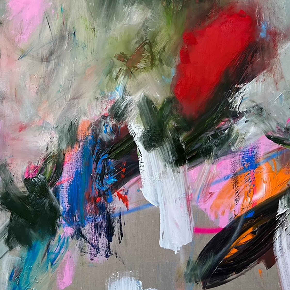 Brick - Tommaso Fattovich - Abstract Painting - Ideelart