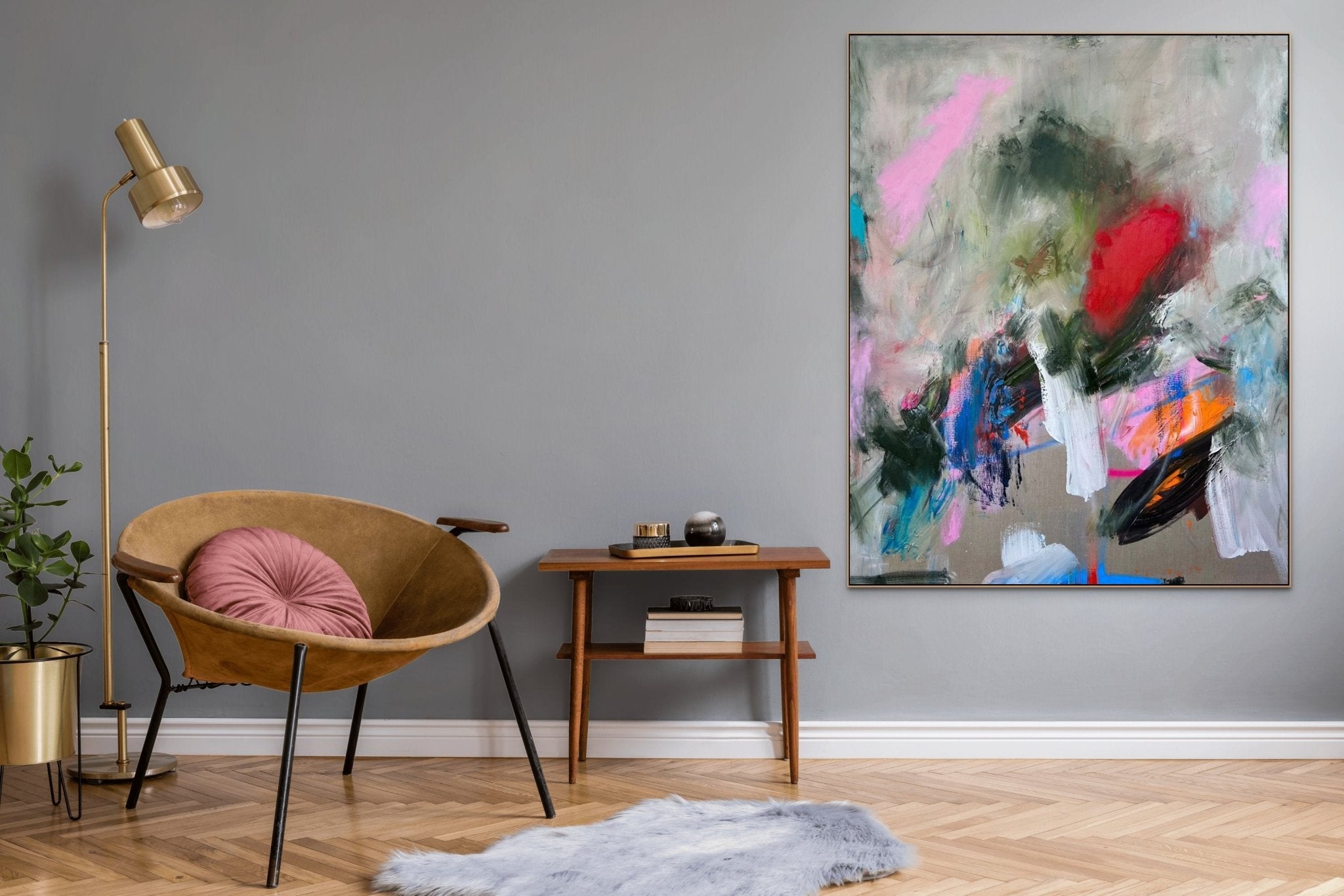 Brick - Tommaso Fattovich - Abstract Painting - Ideelart