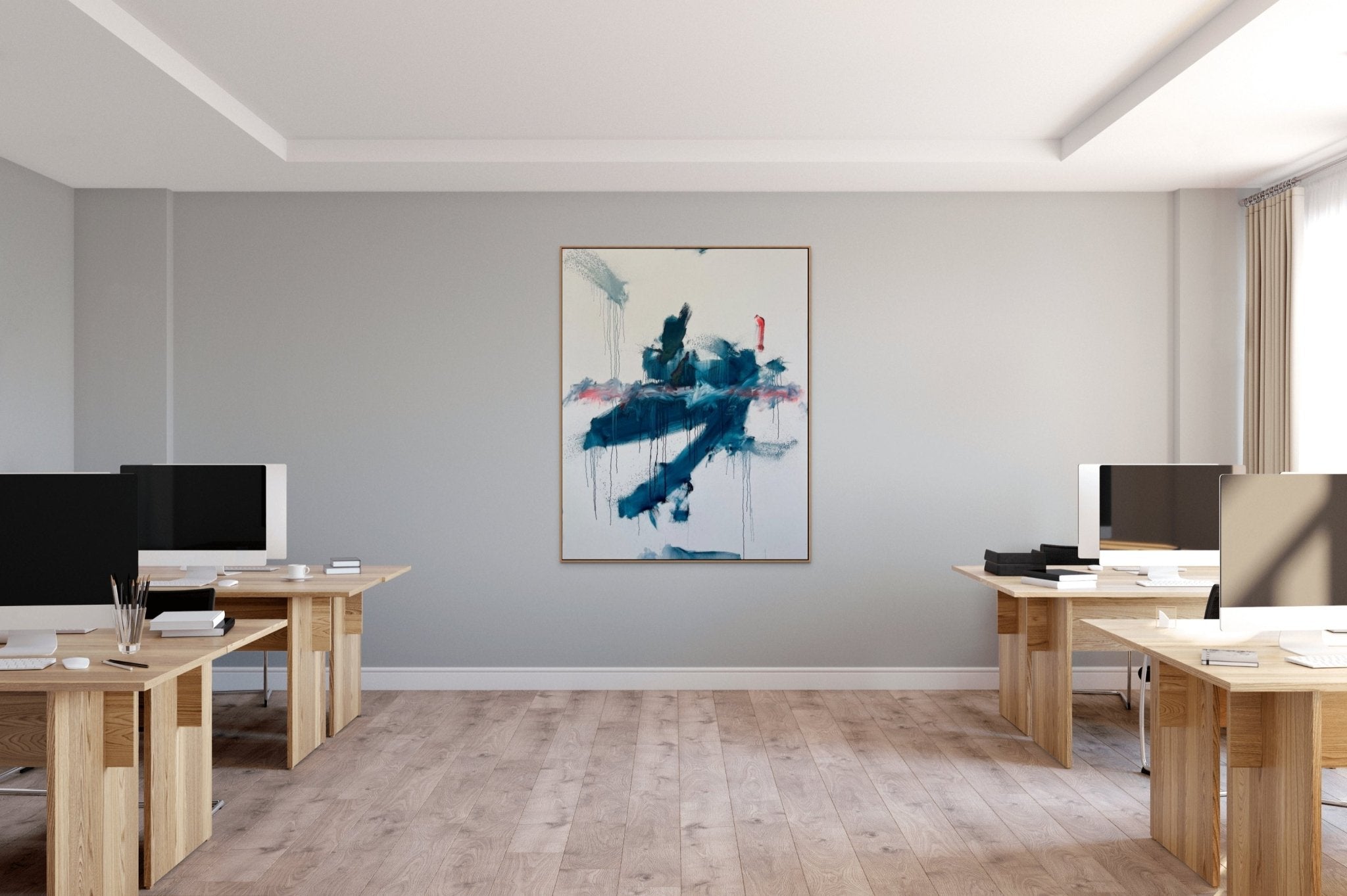 Waves - Tommaso Fattovich - Abstract Painting - Ideelart