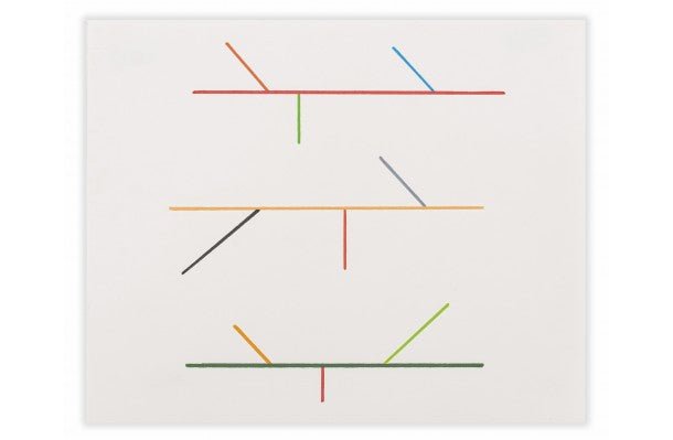 Diagram Drawing 2 - Tom McGlynn - Abstract Painting - Ideelart