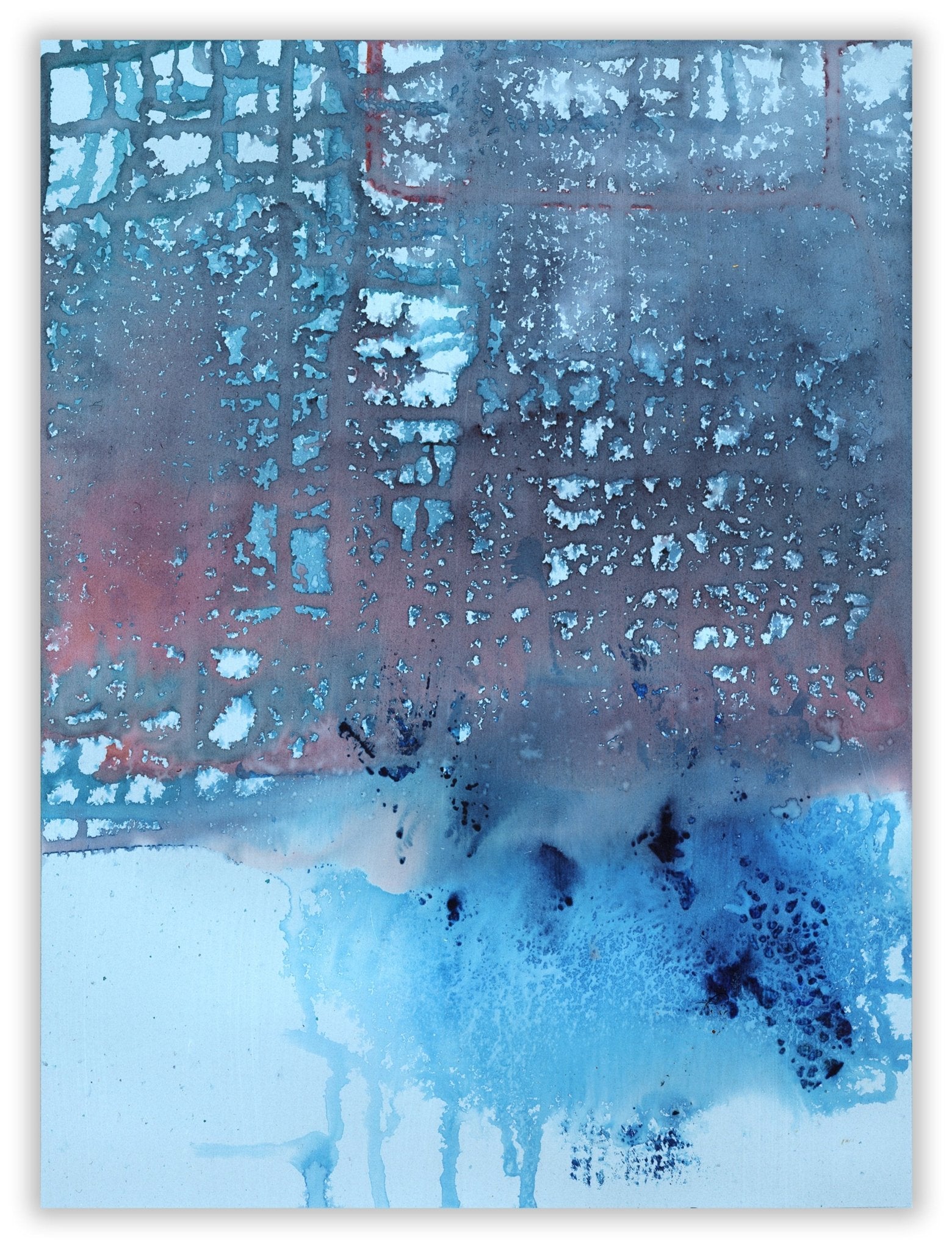 Fragments of Poetry and Silence 47 - Yari Ostovany - Abstract Painting - Ideelart