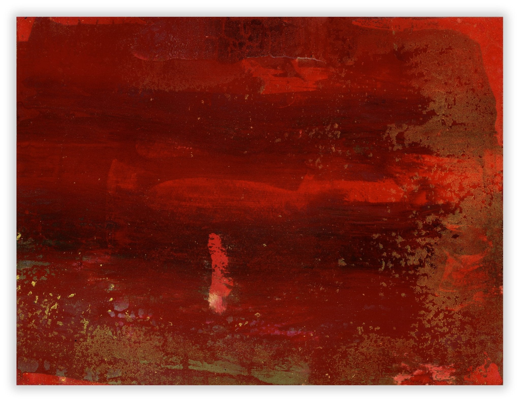 Night Pilgrim 25 - Yari Ostovany - Abstract Painting - Ideelart