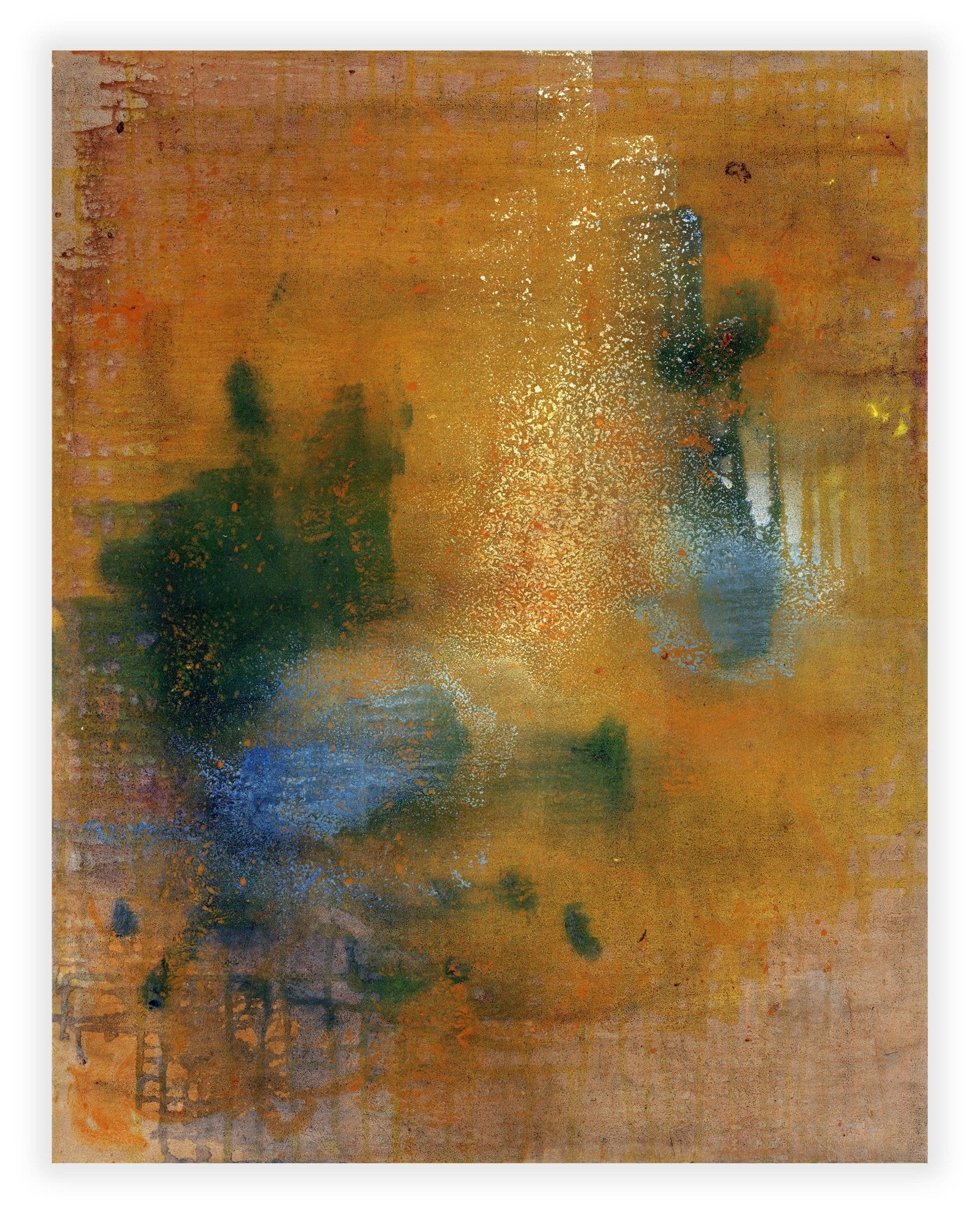 Persian Sky 2 (for Mohammad - Reza Shajarian) - Yari Ostovany - Abstract Painting - Ideelart