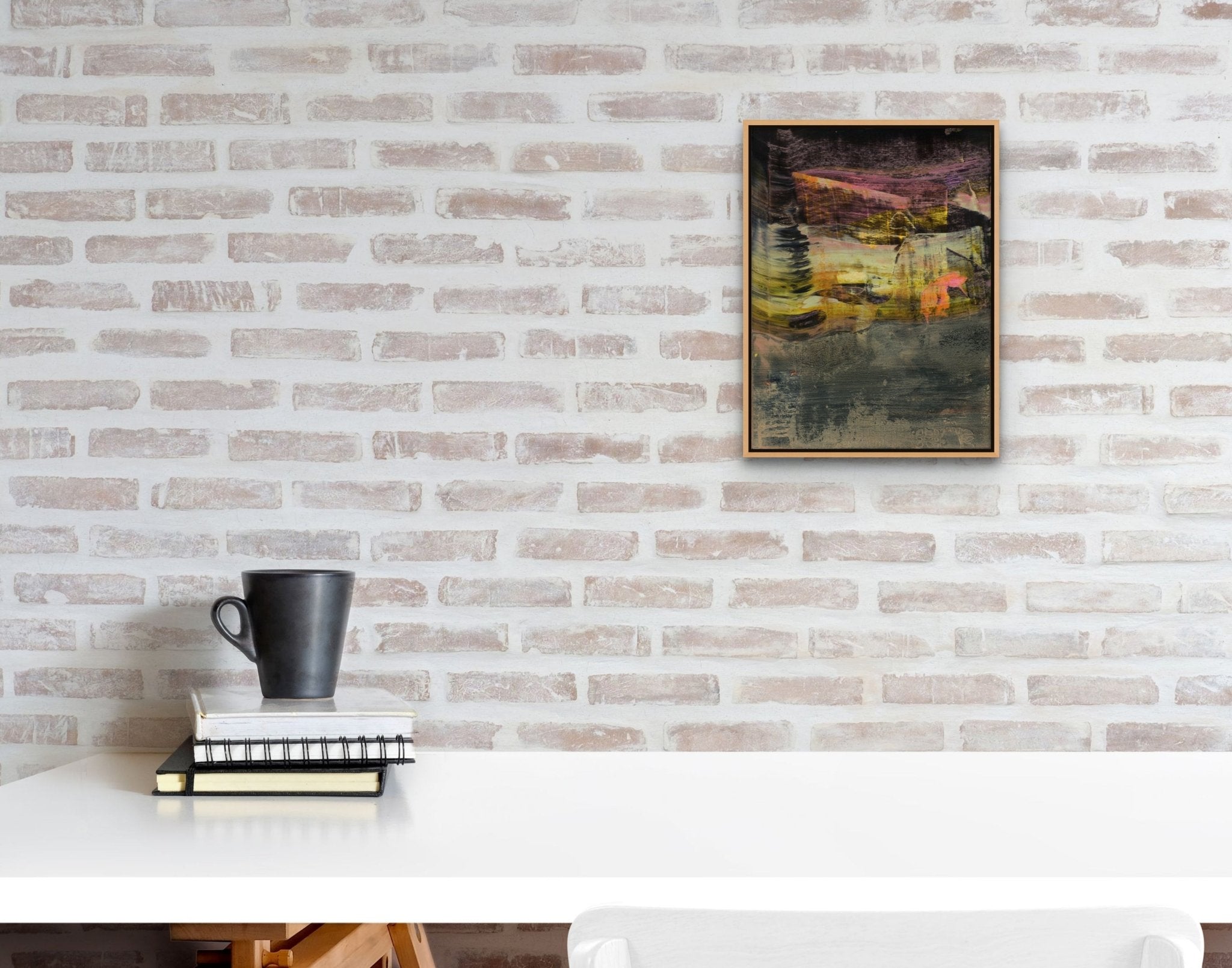 The Refuge of Memory 10 - Yari Ostovany - Abstract Painting - Ideelart