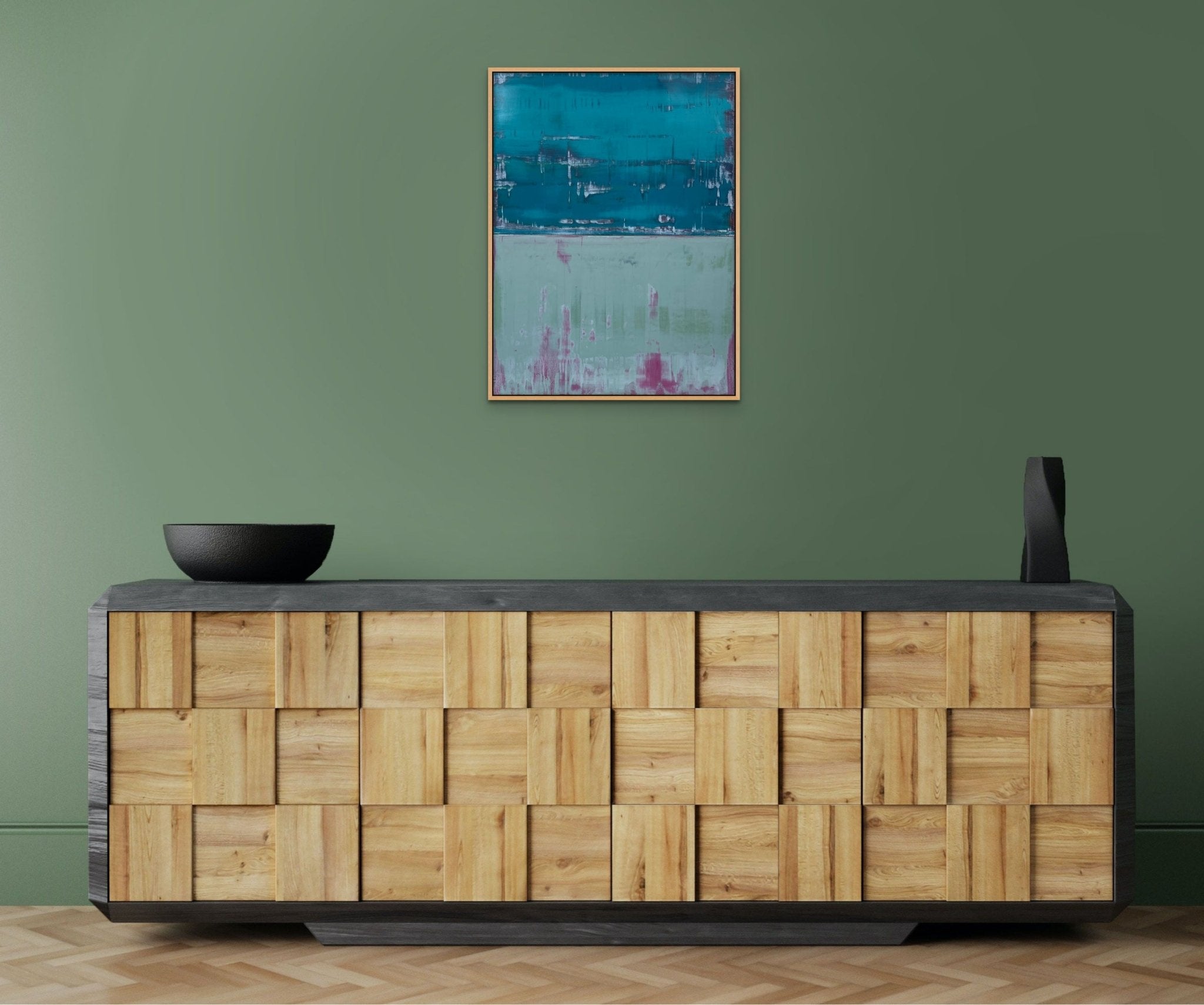 1602 - Arvid Boecker - Abstract Painting - Ideelart