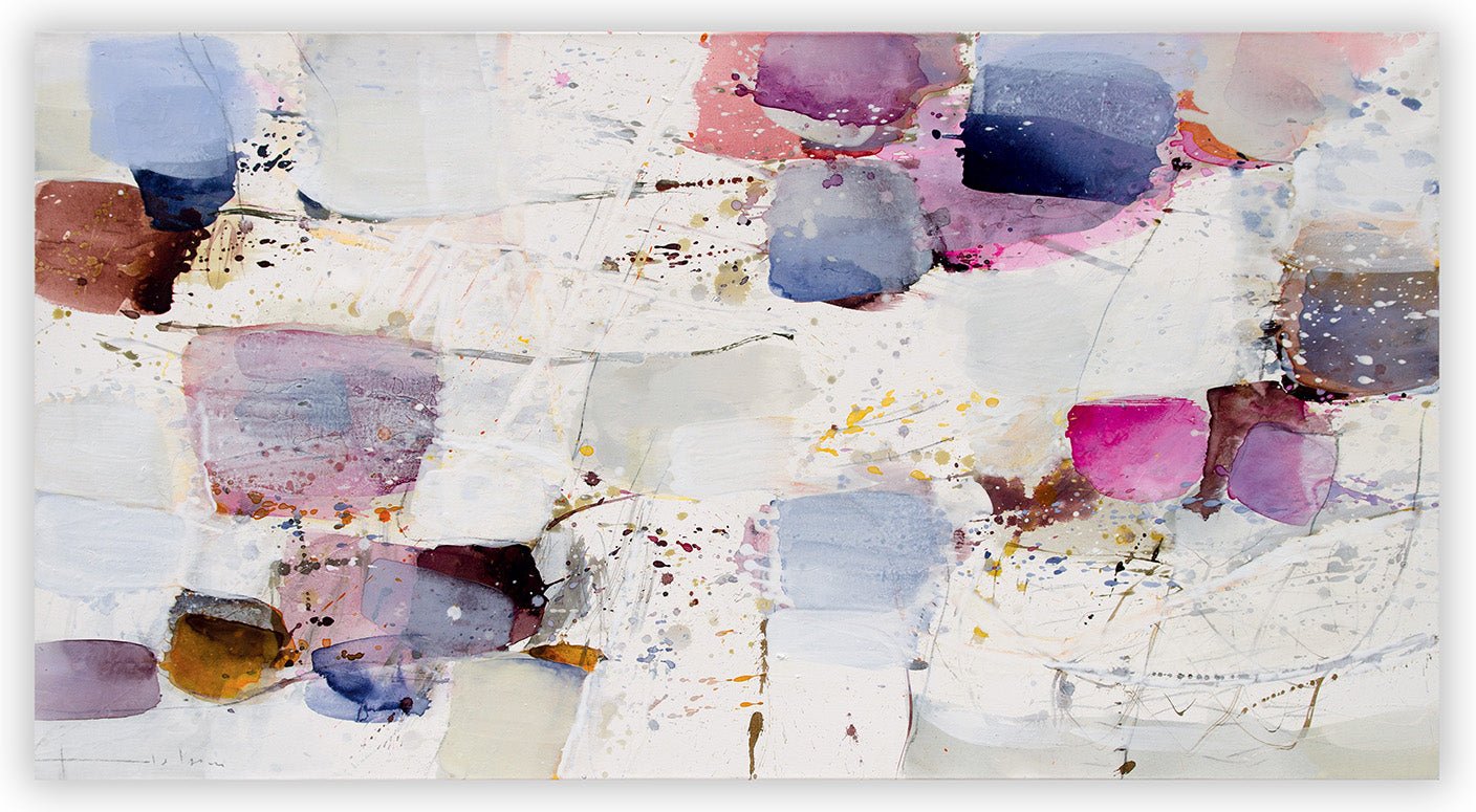 Sommerlicht (Summer Light) - Greet Helsen - Abstract Painting - Ideelart