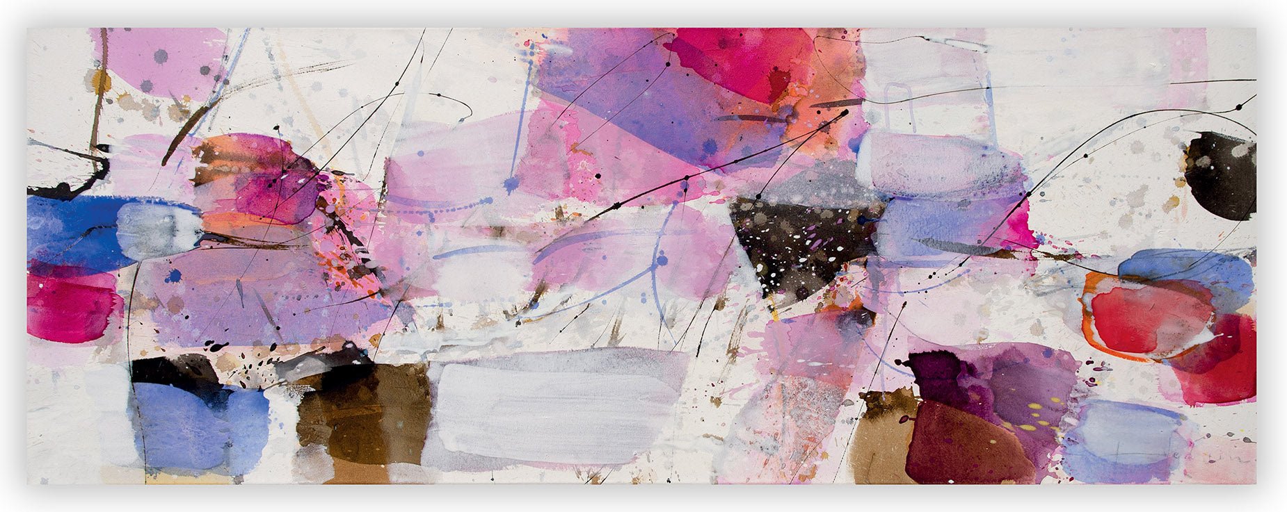 Dynamisch (Dynamic) - Greet Helsen - Abstract Painting - Ideelart