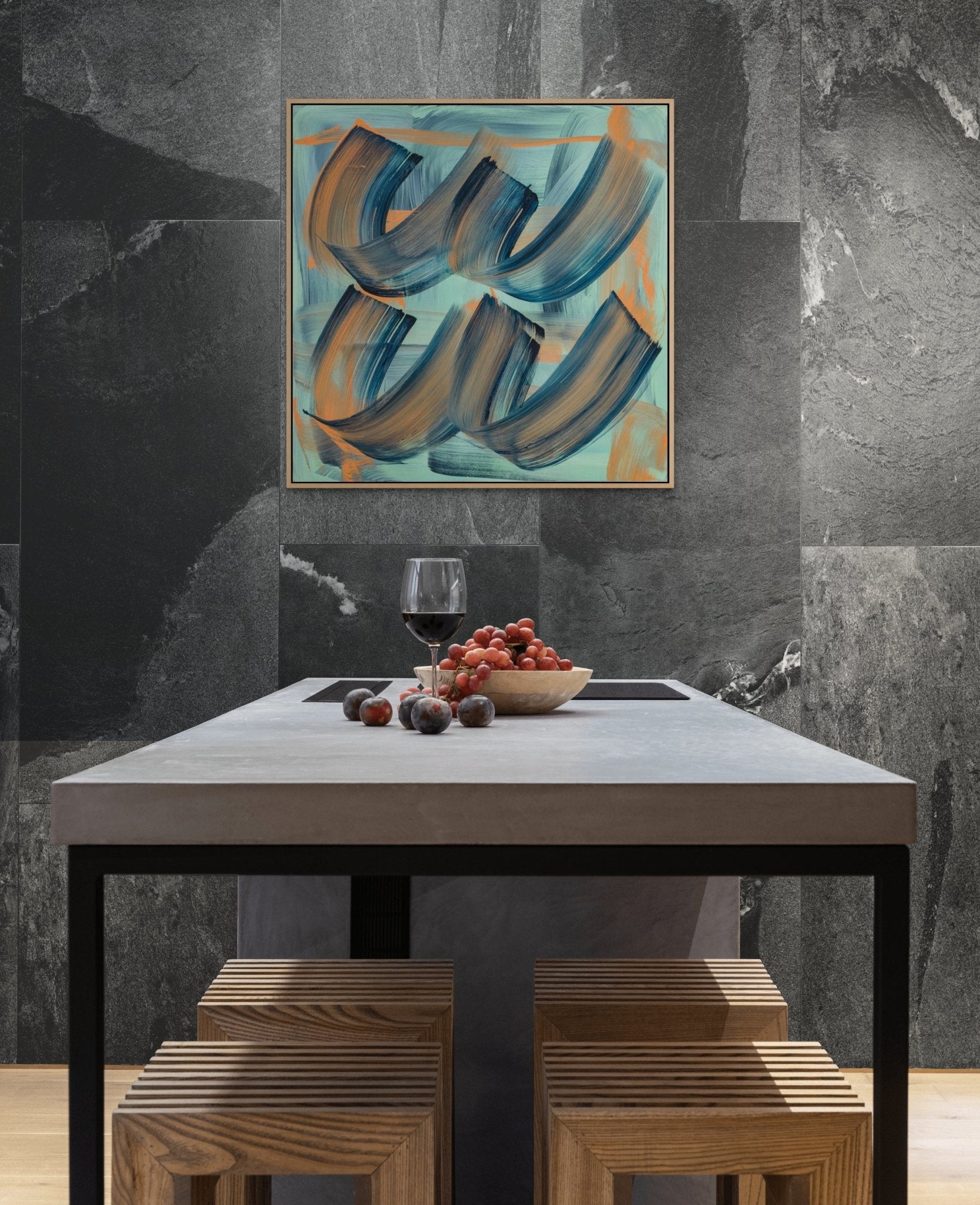 Shorthand - Anne Russinof - Abstract Painting - Ideelart