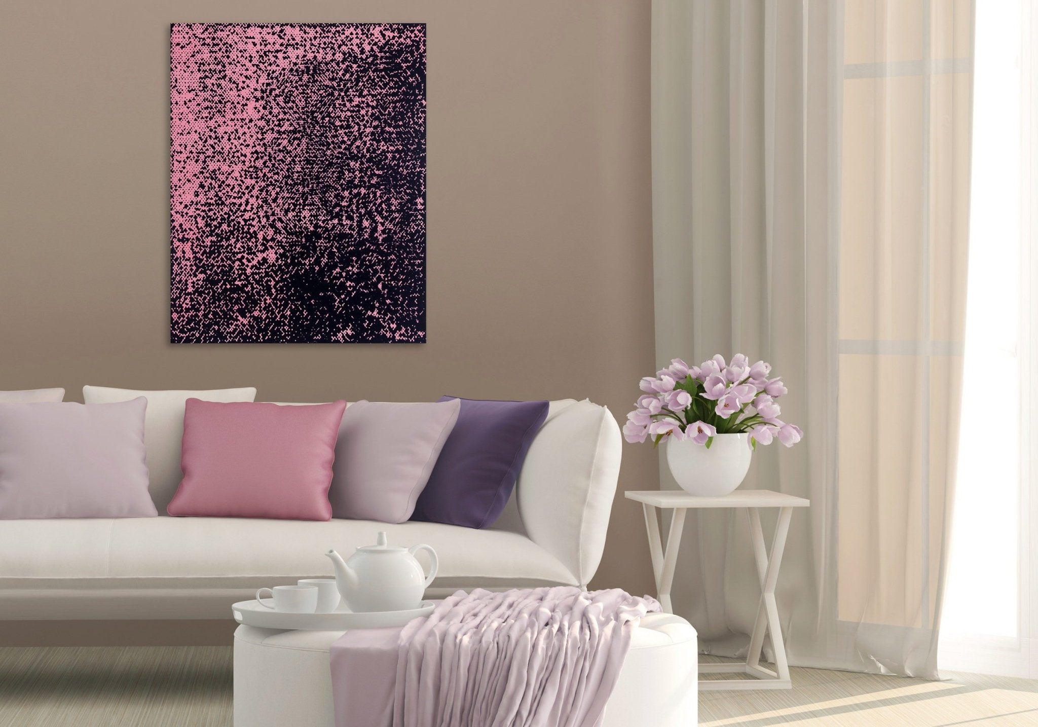 HP13 - 0306 - Stephen Maine - Abstract Painting - Ideelart