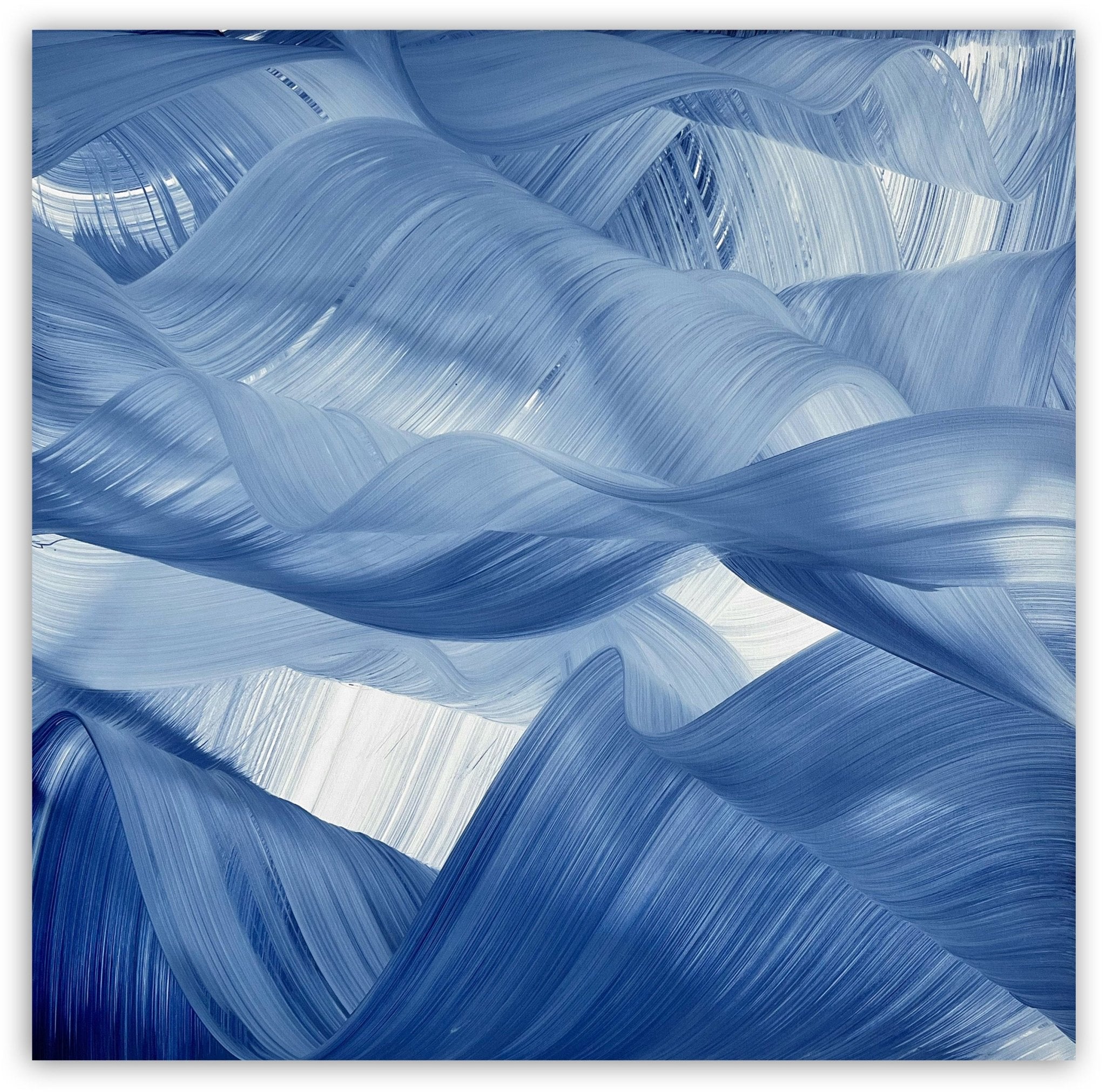 Somewhere in the Aegean Sea - Nikolaos Schizas - Abstract Painting - Ideelart