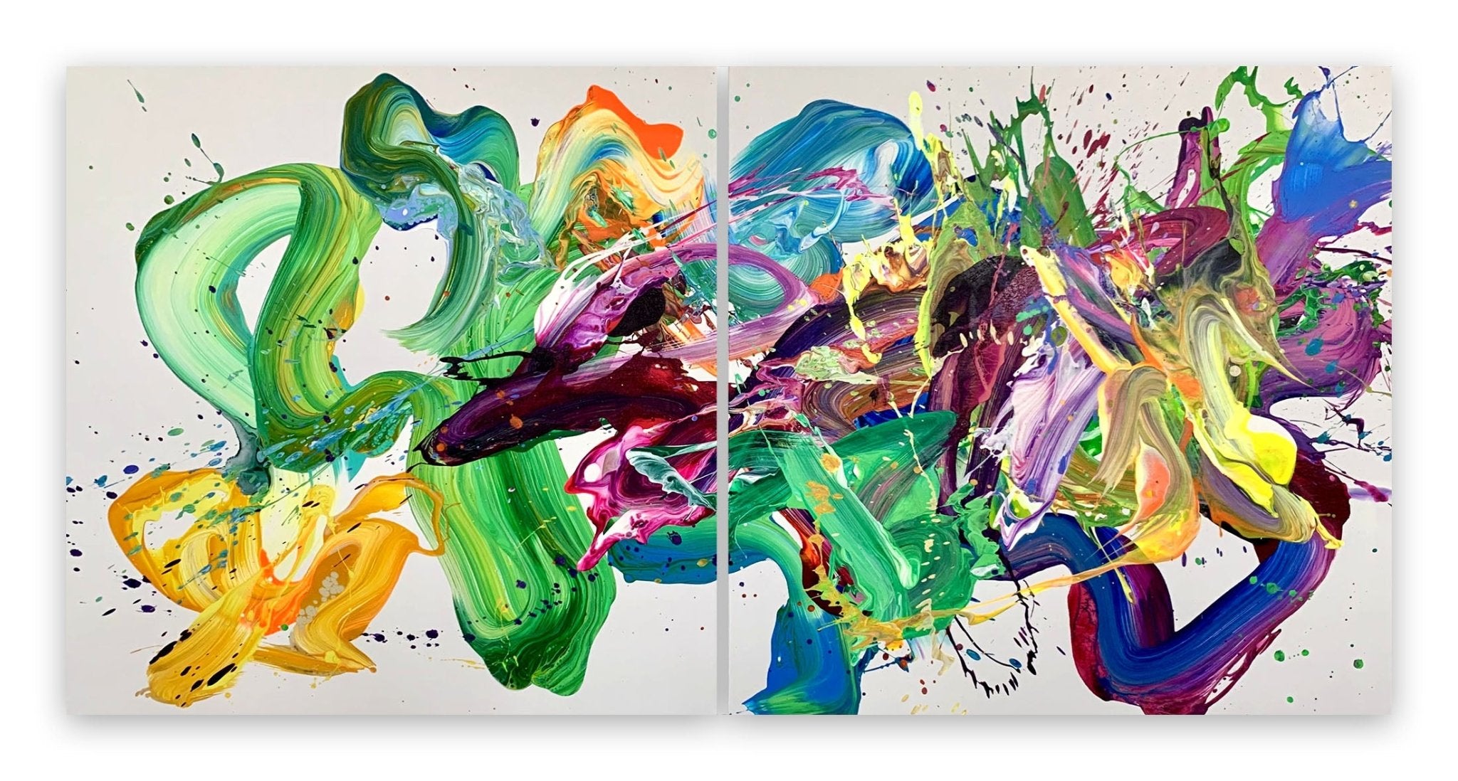 La Primavera - Nikolaos Schizas - Abstract Painting - Ideelart