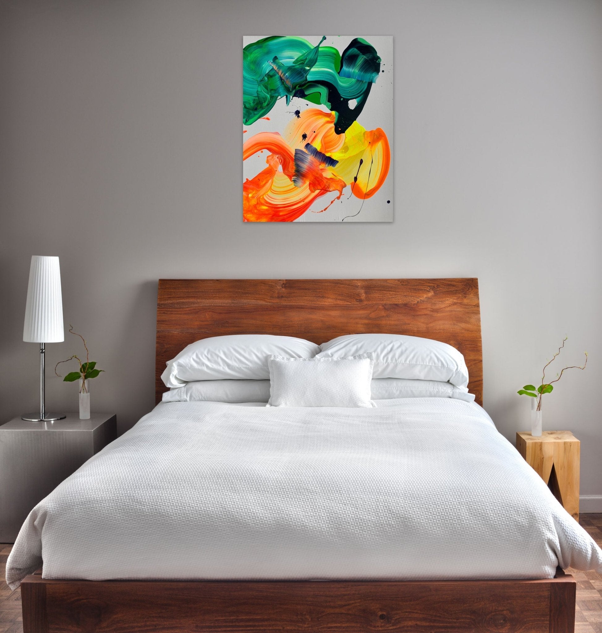 To the eternity - Nikolaos Schizas - Abstract Painting - Ideelart