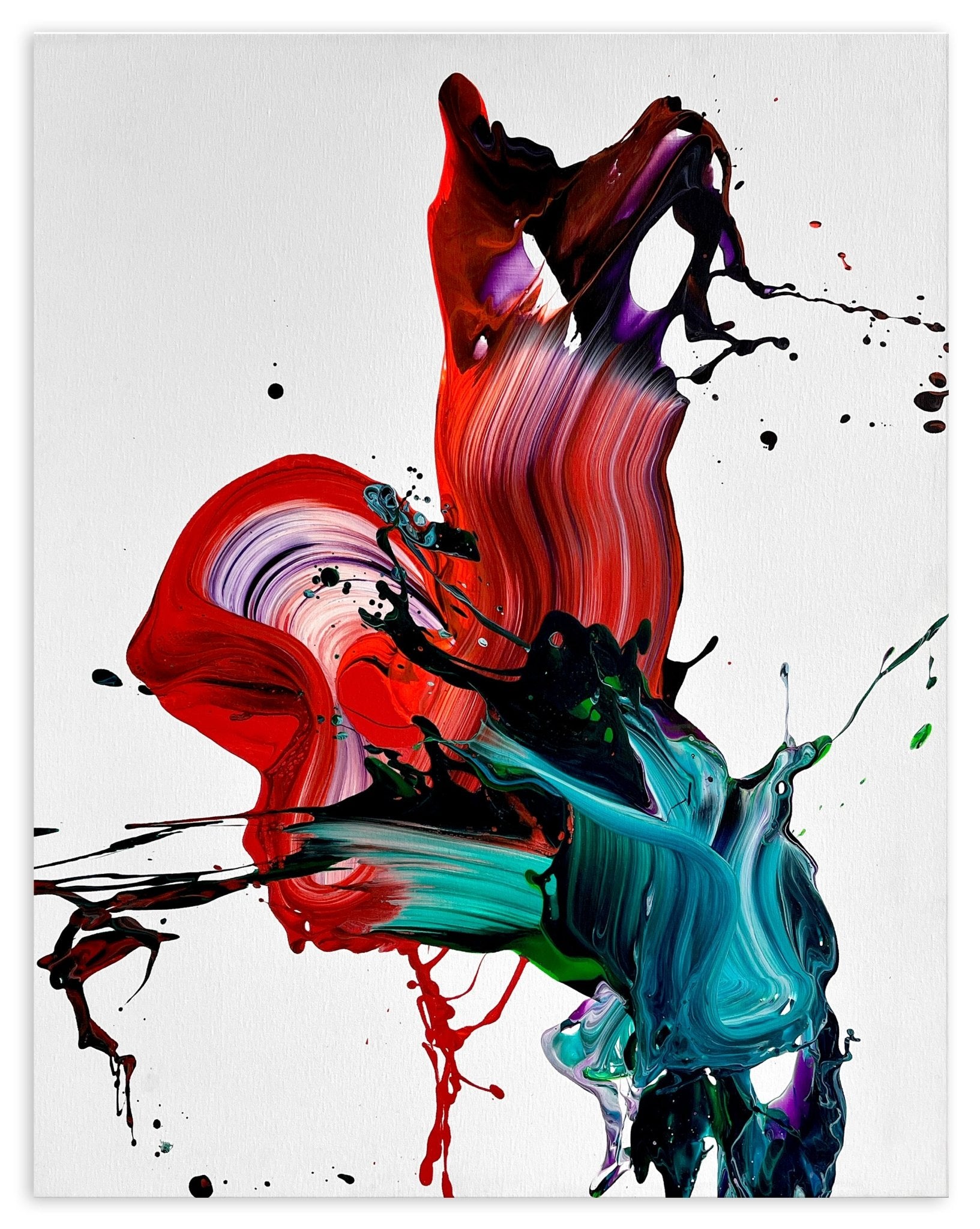 Decision - Nikolaos Schizas - Abstract Painting - Ideelart