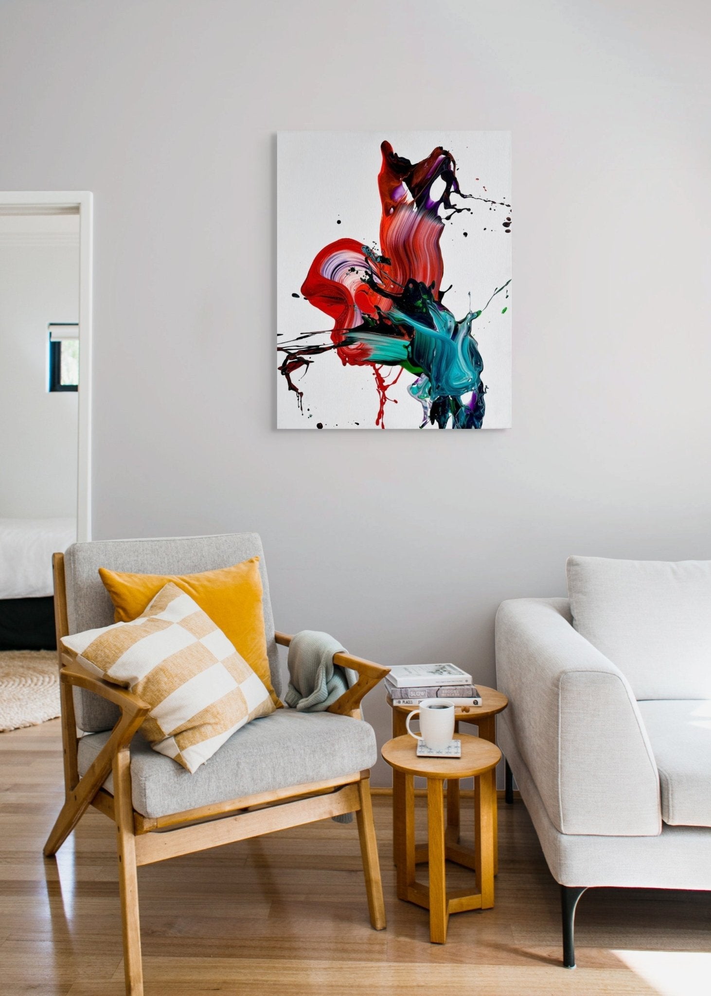 Decision - Nikolaos Schizas - Abstract Painting - Ideelart