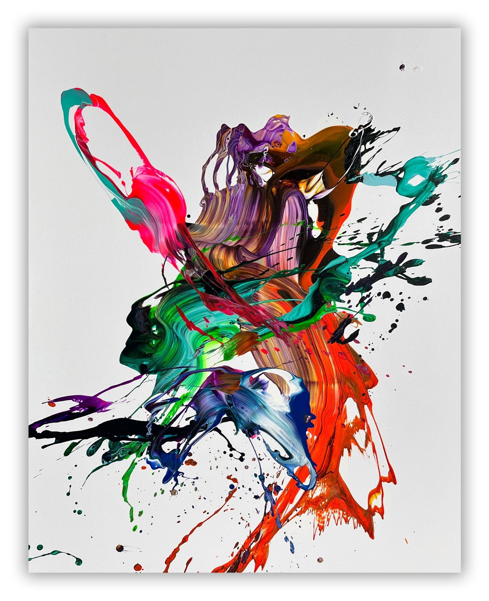 Impulsive - Nikolaos Schizas - Abstract Painting - Ideelart