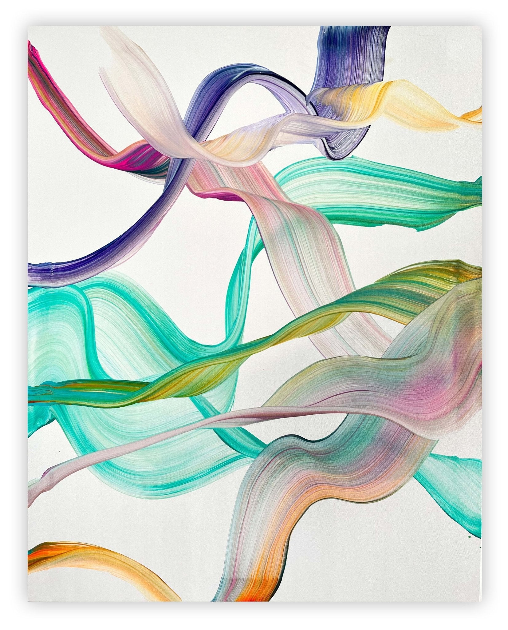 Once Upon a Time - Nikolaos Schizas - Abstract Painting - Ideelart