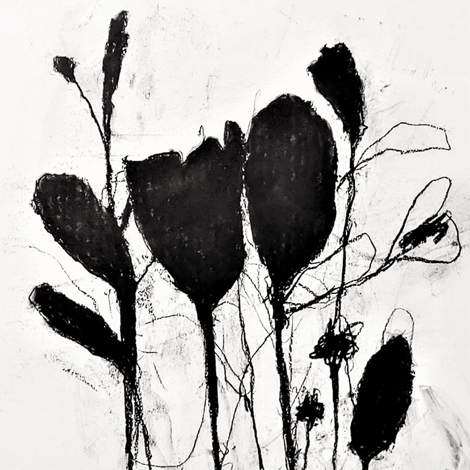 In the weeds ink bloom #2