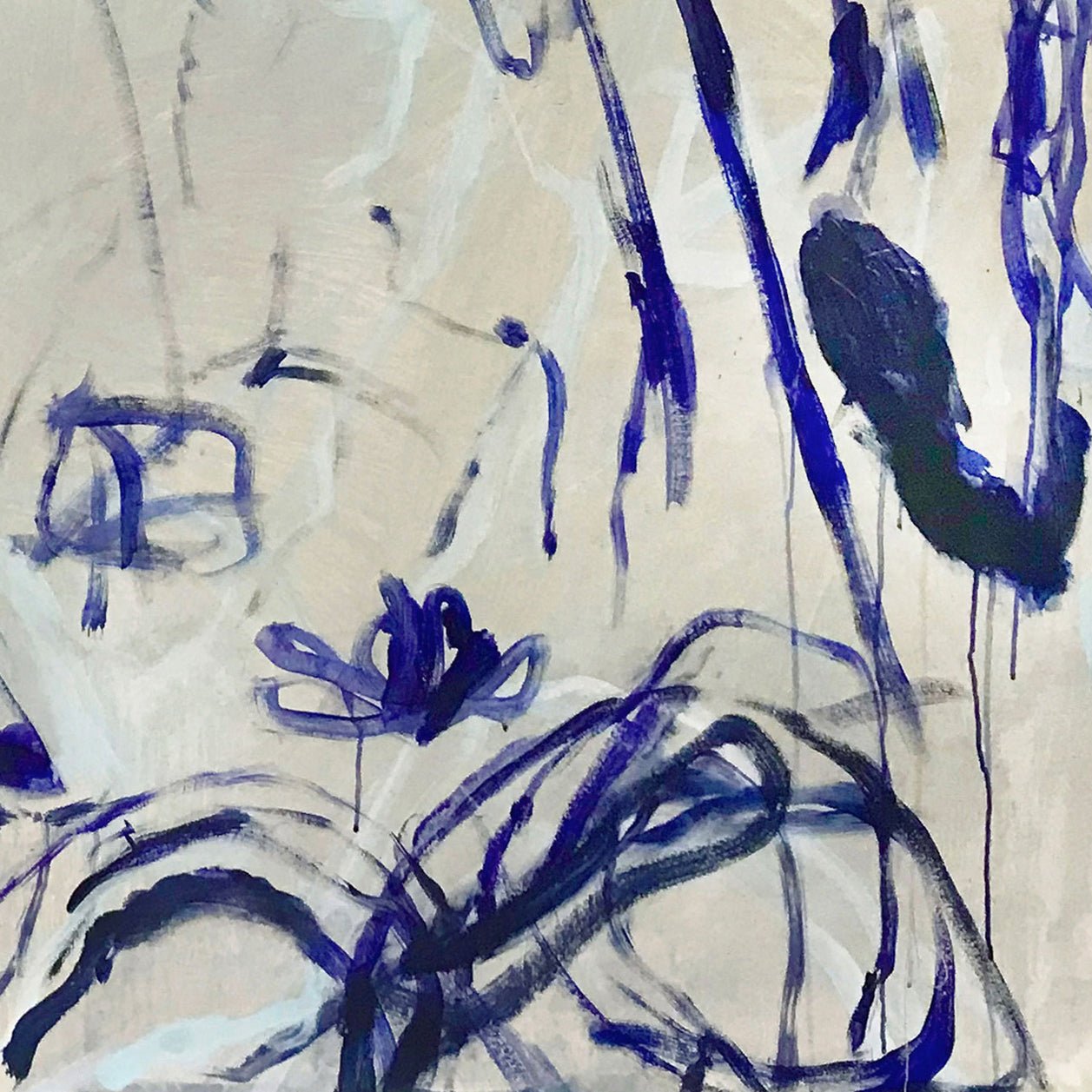 Perhaps the Desert Dust and Cosmos Will Align, Yovonne Said - Macha Poynder - Abstract Painting - Ideelart