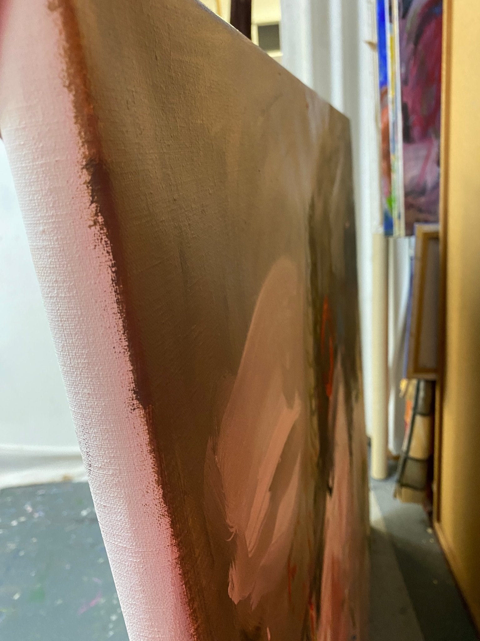 The Light and the Heavy - Petra Schott - Abstract Painting - Ideelart