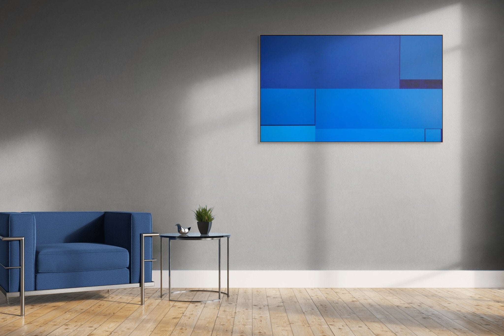 Here to There (present tense) - Macyn Bolt - Abstract Painting - Ideelart