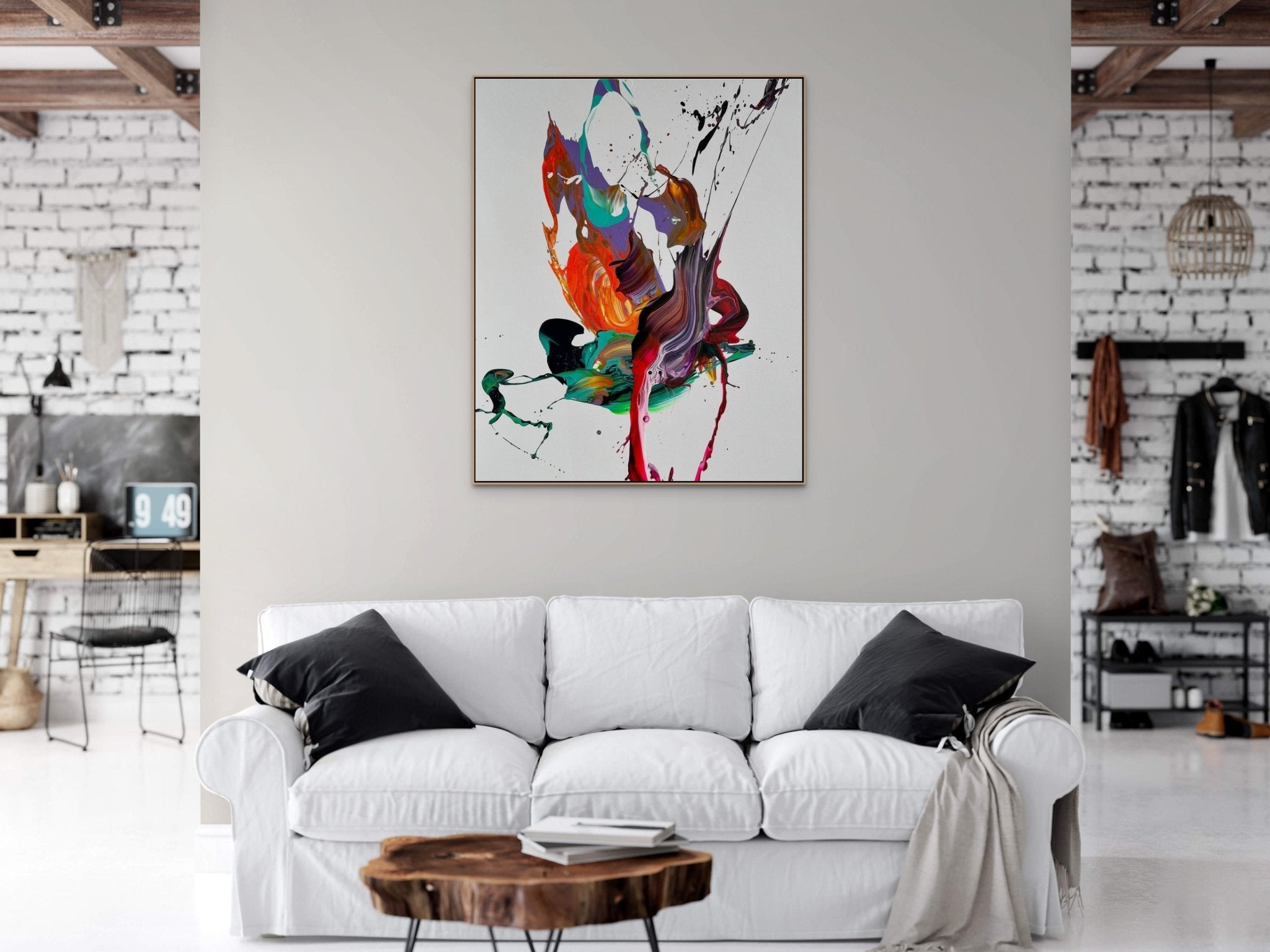 Ambiguity - Nikolaos Schizas - Abstract Painting - Ideelart