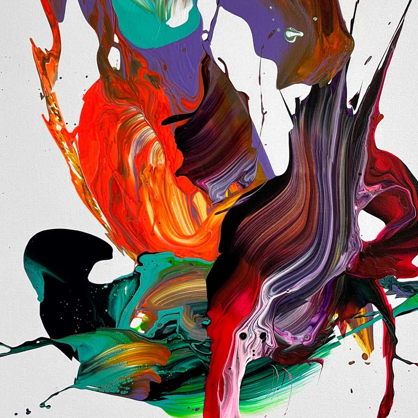 Ambiguity - Nikolaos Schizas - Abstract Painting - Ideelart