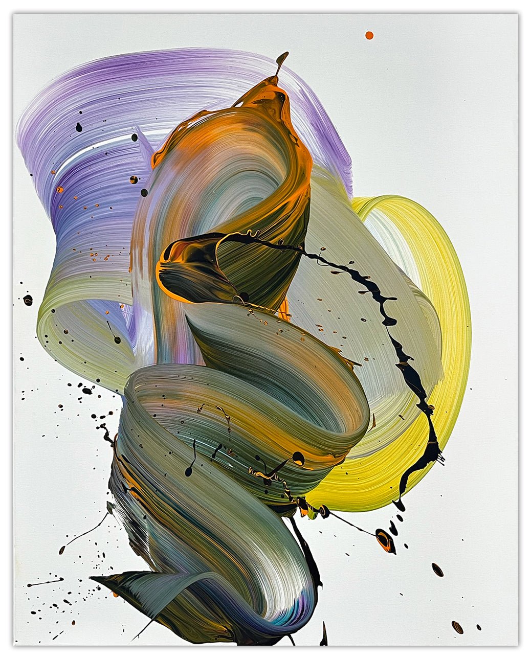 Dejavu II - Nikolaos Schizas - Abstract Painting - Ideelart