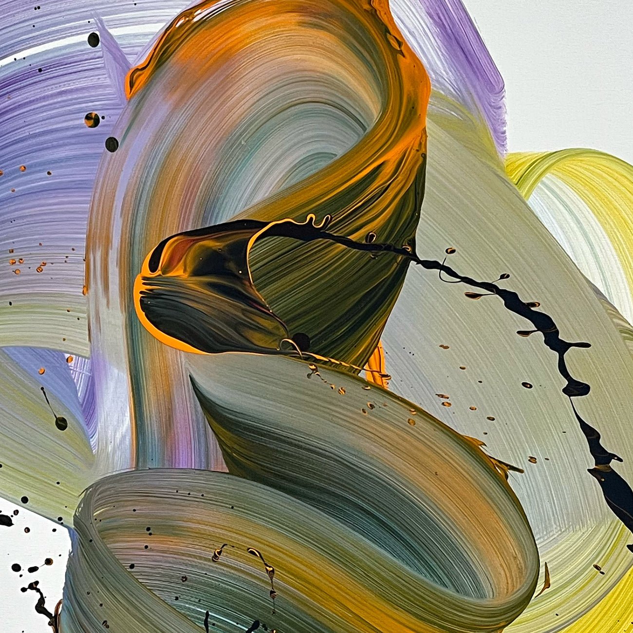 Dejavu II - Nikolaos Schizas - Abstract Painting - Ideelart