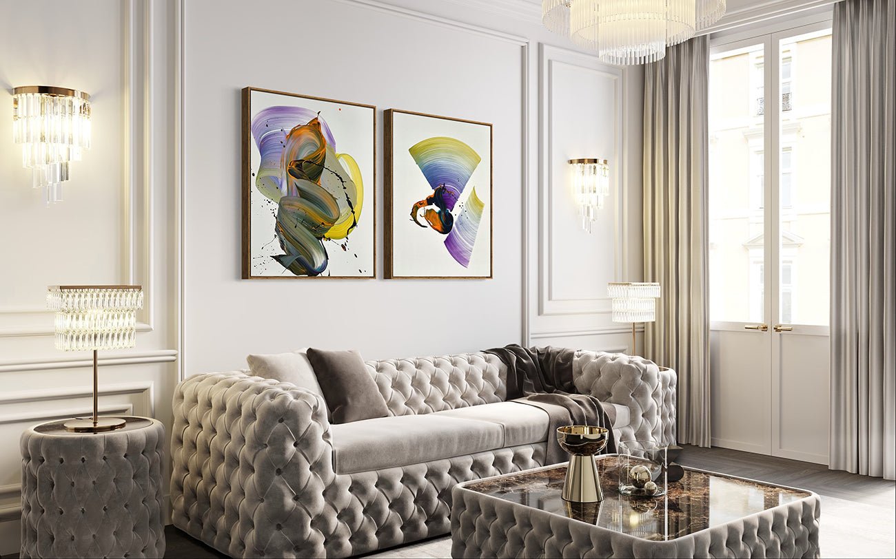 Dejavu II - Nikolaos Schizas - Abstract Painting - Ideelart