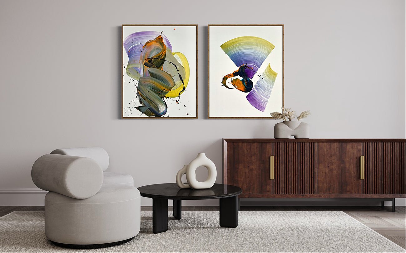 Dejavu II - Nikolaos Schizas - Abstract Painting - Ideelart